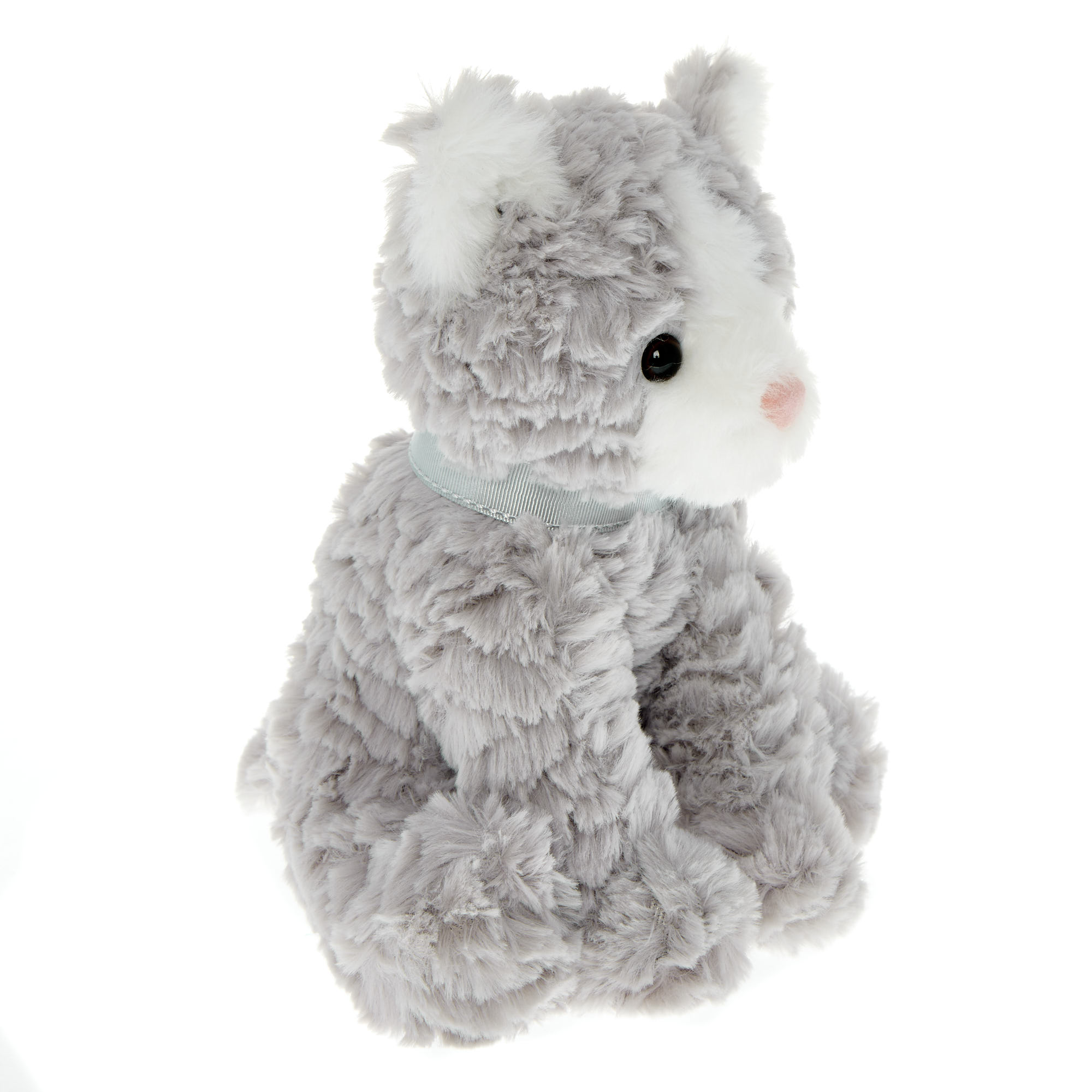 Small Grey Kitten Soft Toy