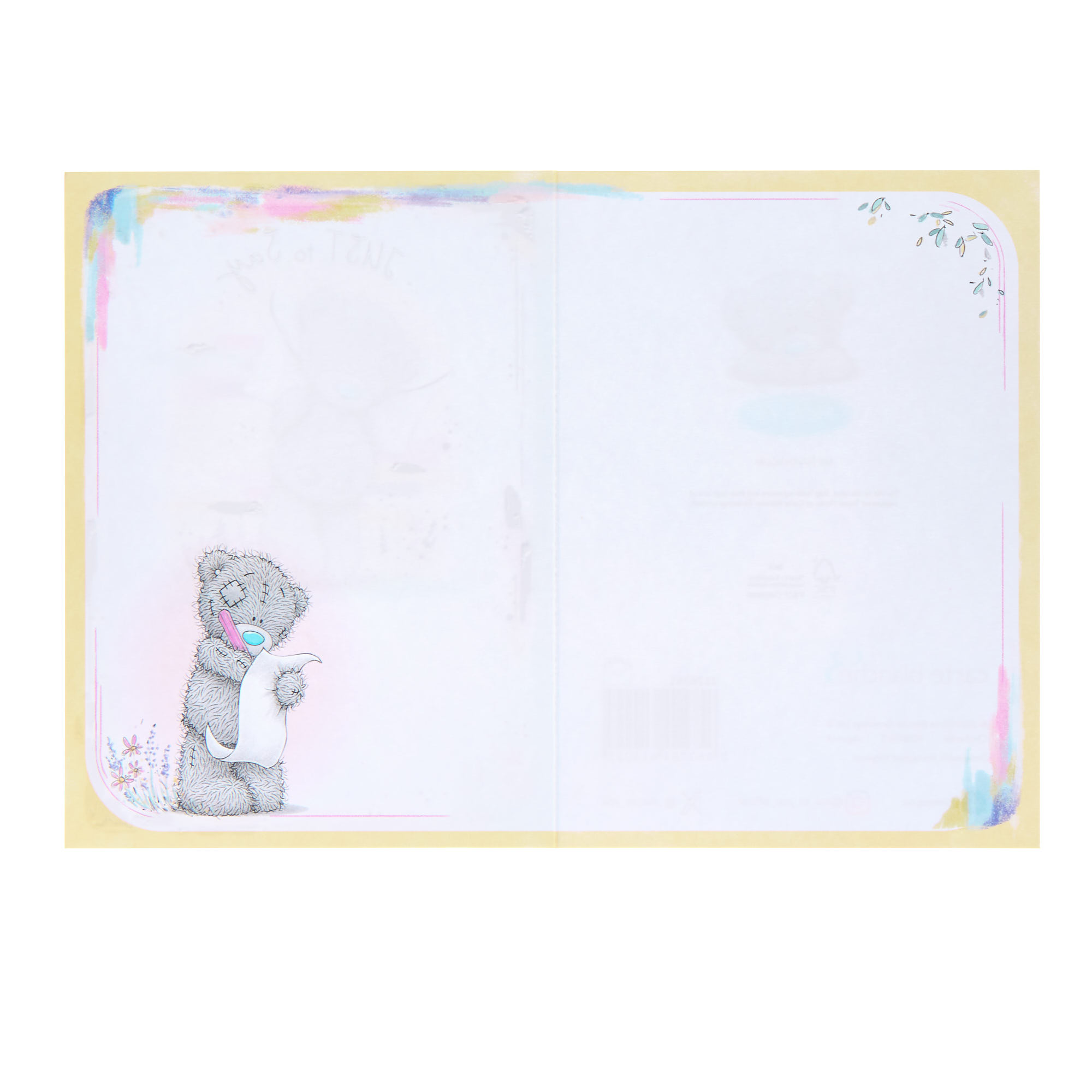 Me To You Tatty Teddy Just To Say Card