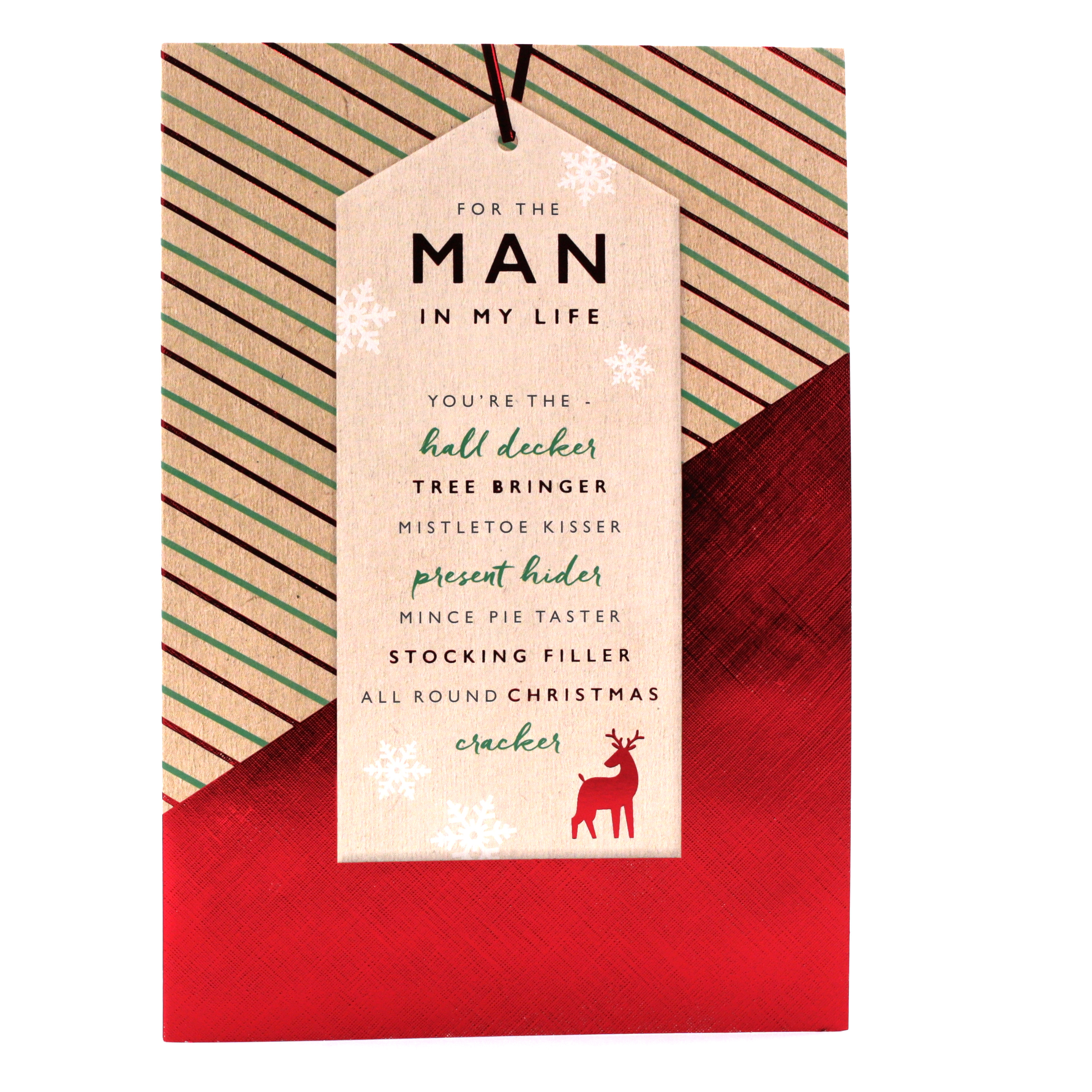 Christmas Card - For The Man in my Life