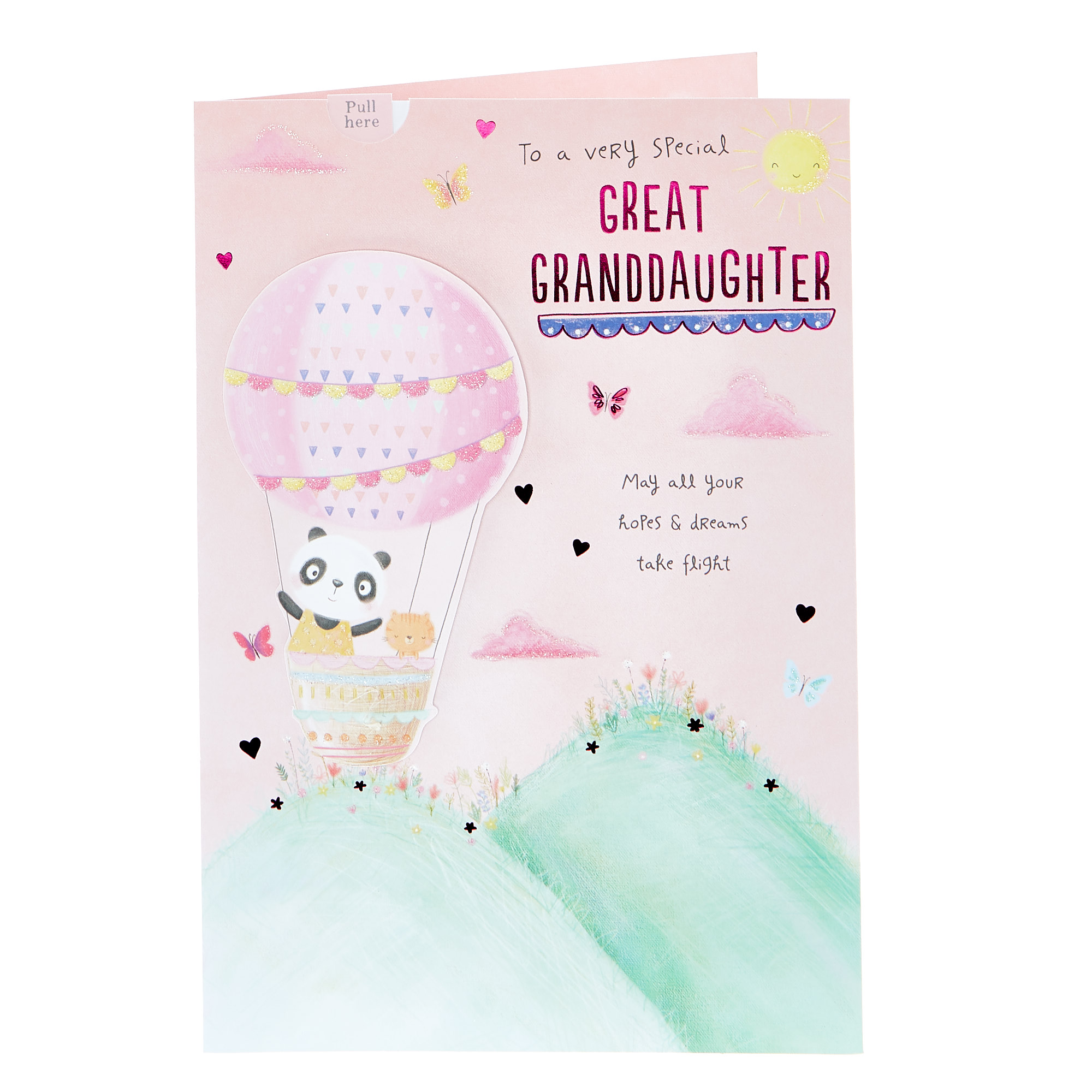 Birthday Card - Special Great Granddaughter