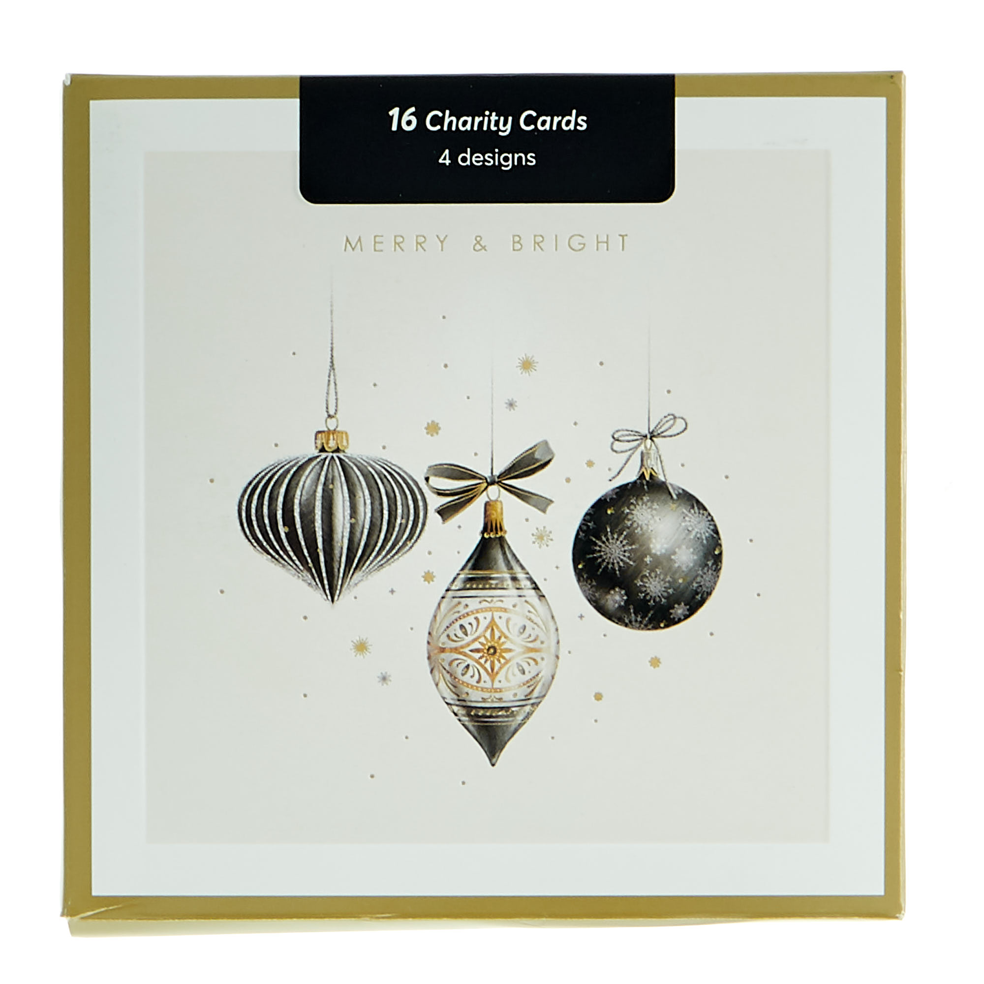 16 Charity Christmas Cards - Contemporary Sketches (4 Designs)