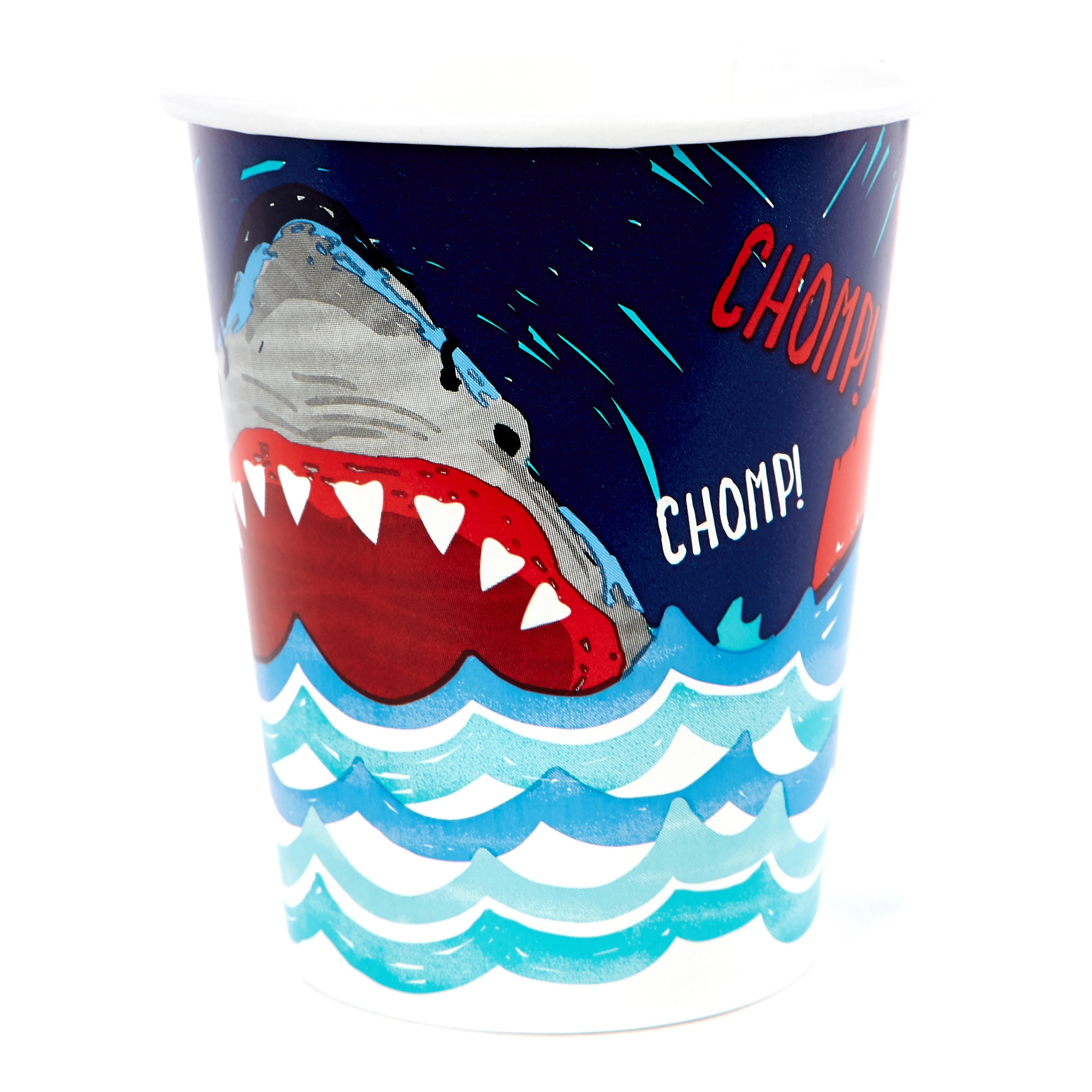 Shark Party Tableware & Decorations Bundle - 16 Guests