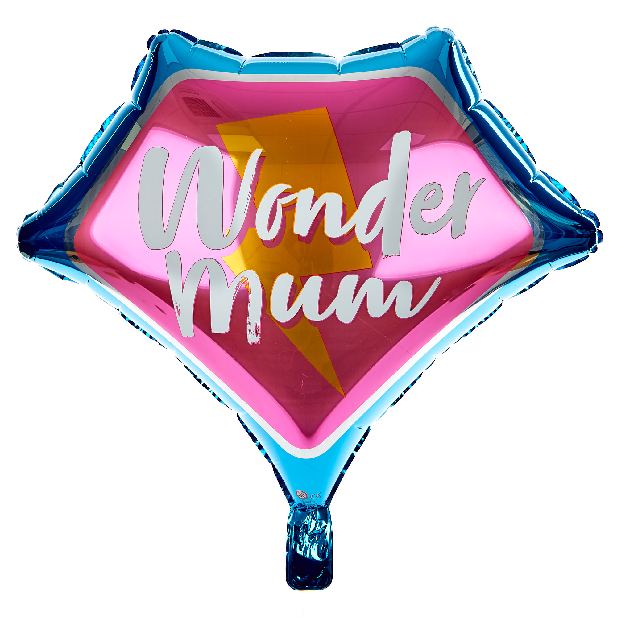 Wonder Mum Mother's Day 18-Inch Foil Helium Balloon
