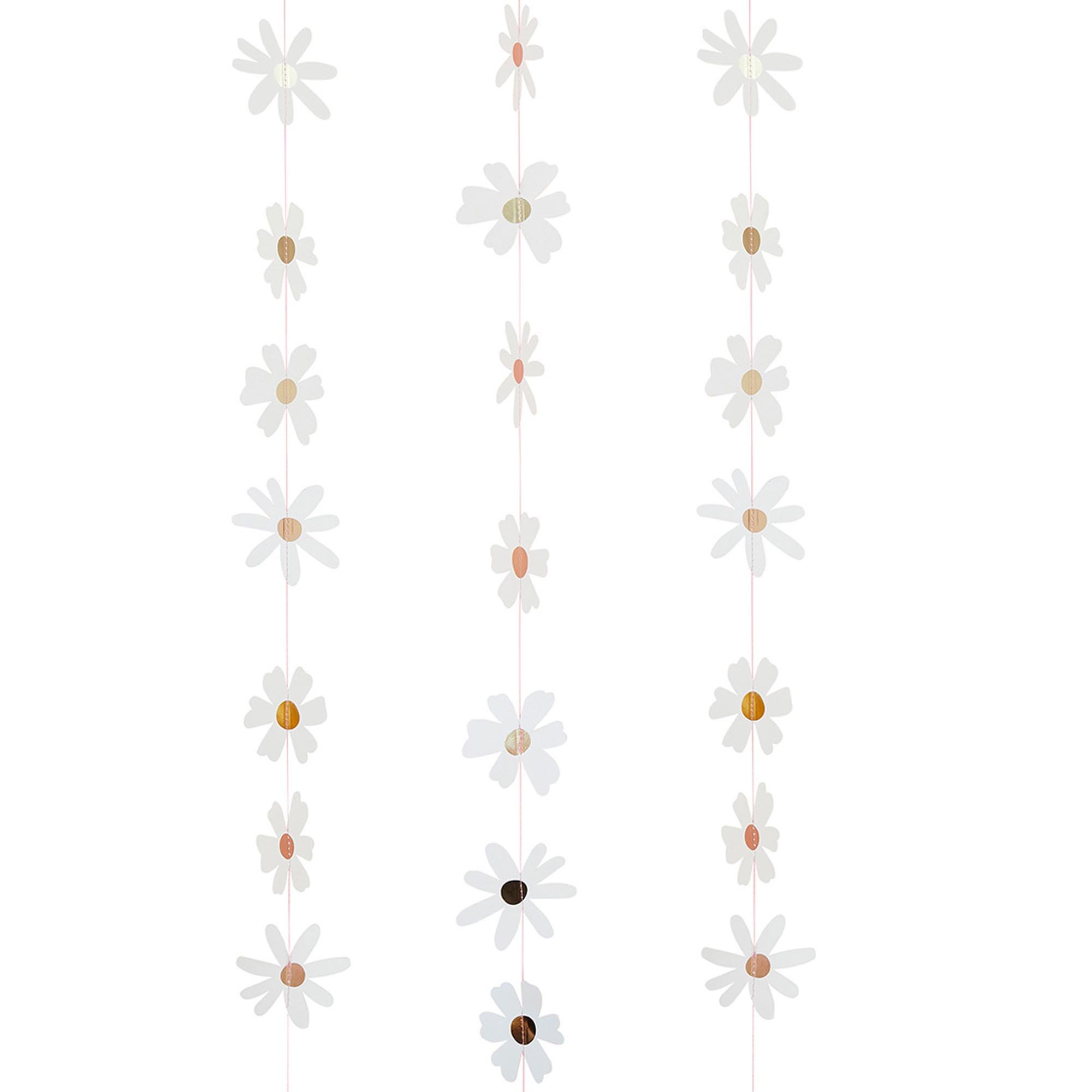 Daisy Card Hanging Decoration 5m