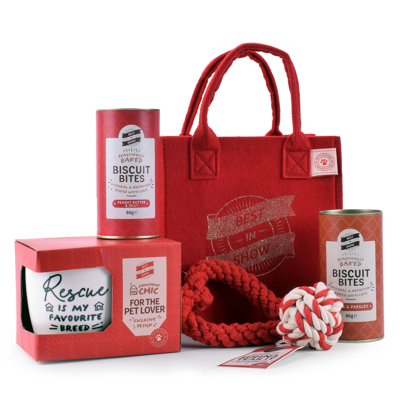 Rescue Is My Favourite Breed Gift Hamper With Bag