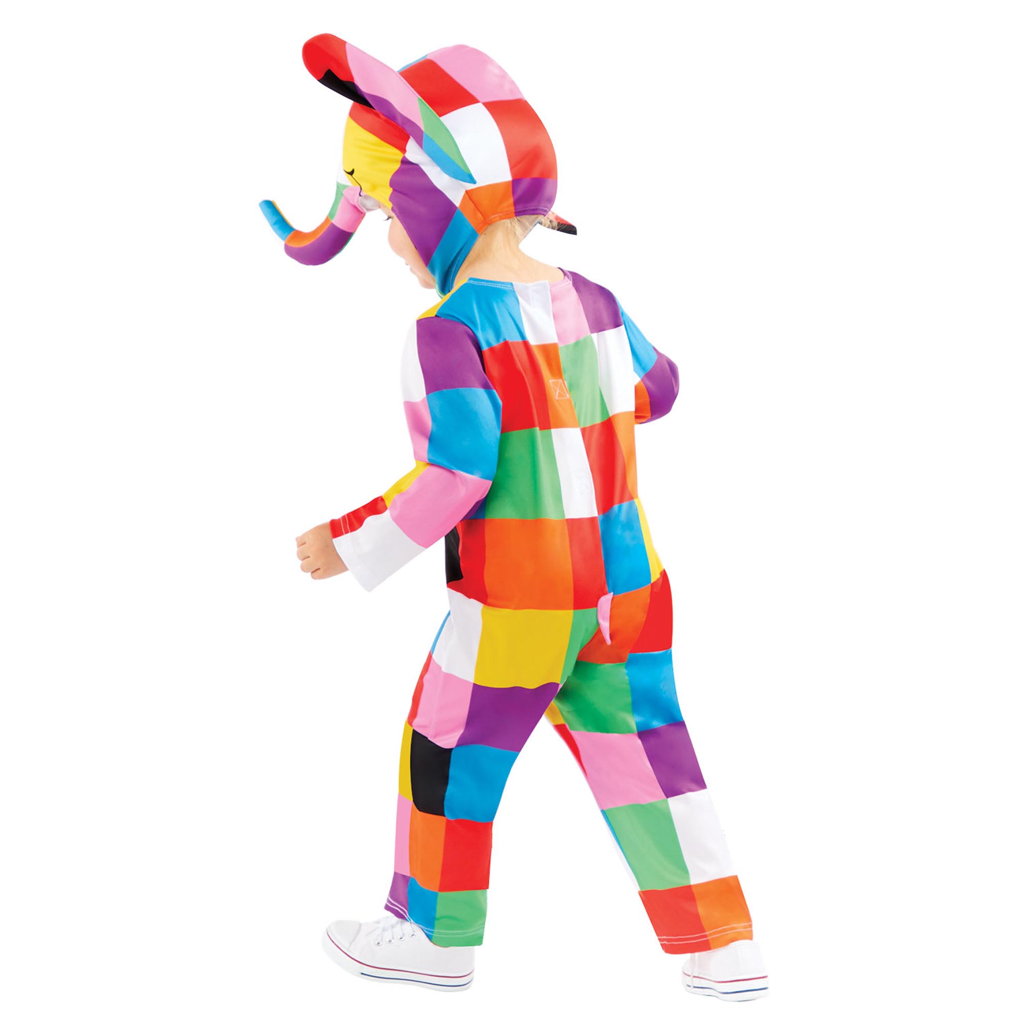 Official Elmer the Elephant Children's Fancy Dress Costume