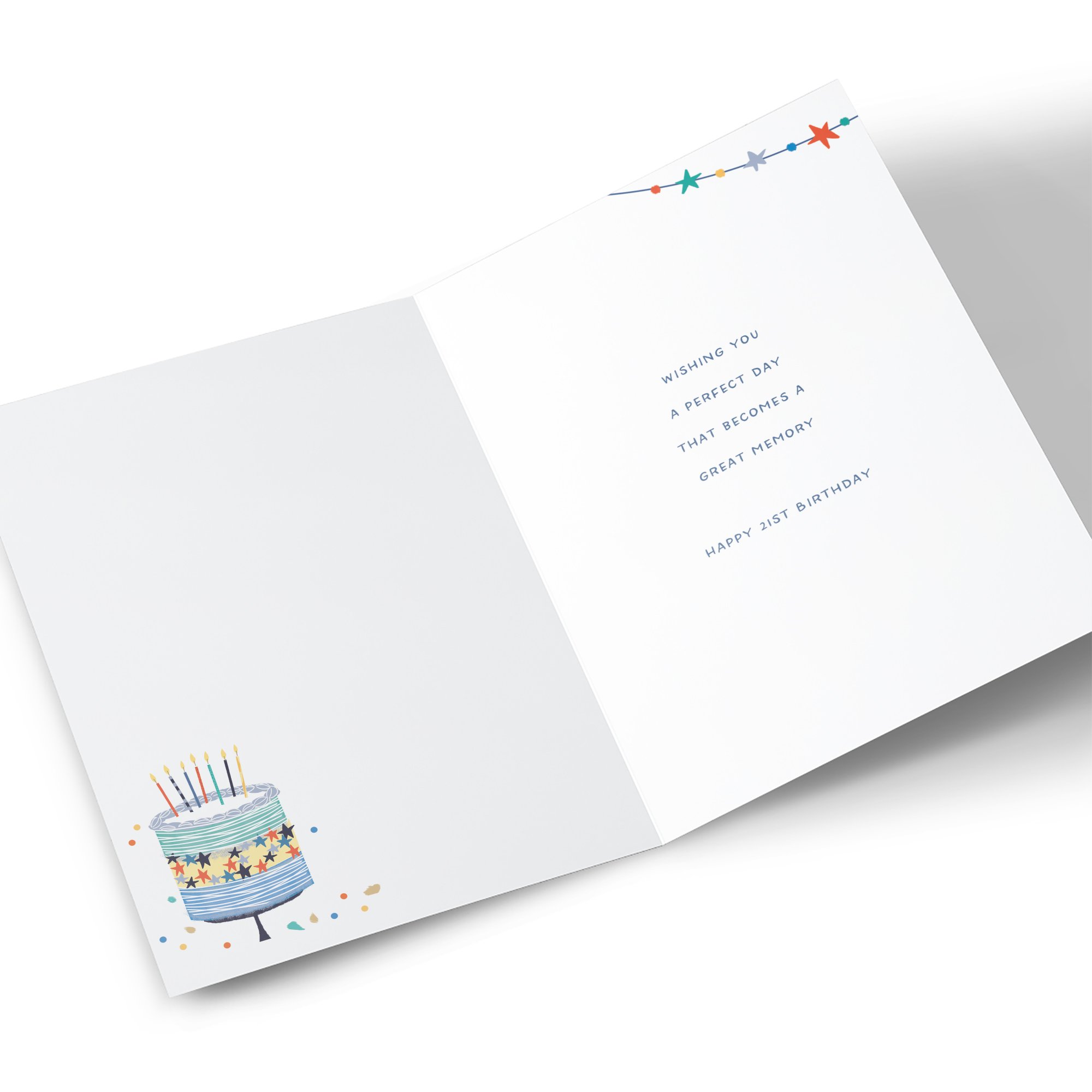 21st Birthday Card - So Much To Celebrate, Grandson