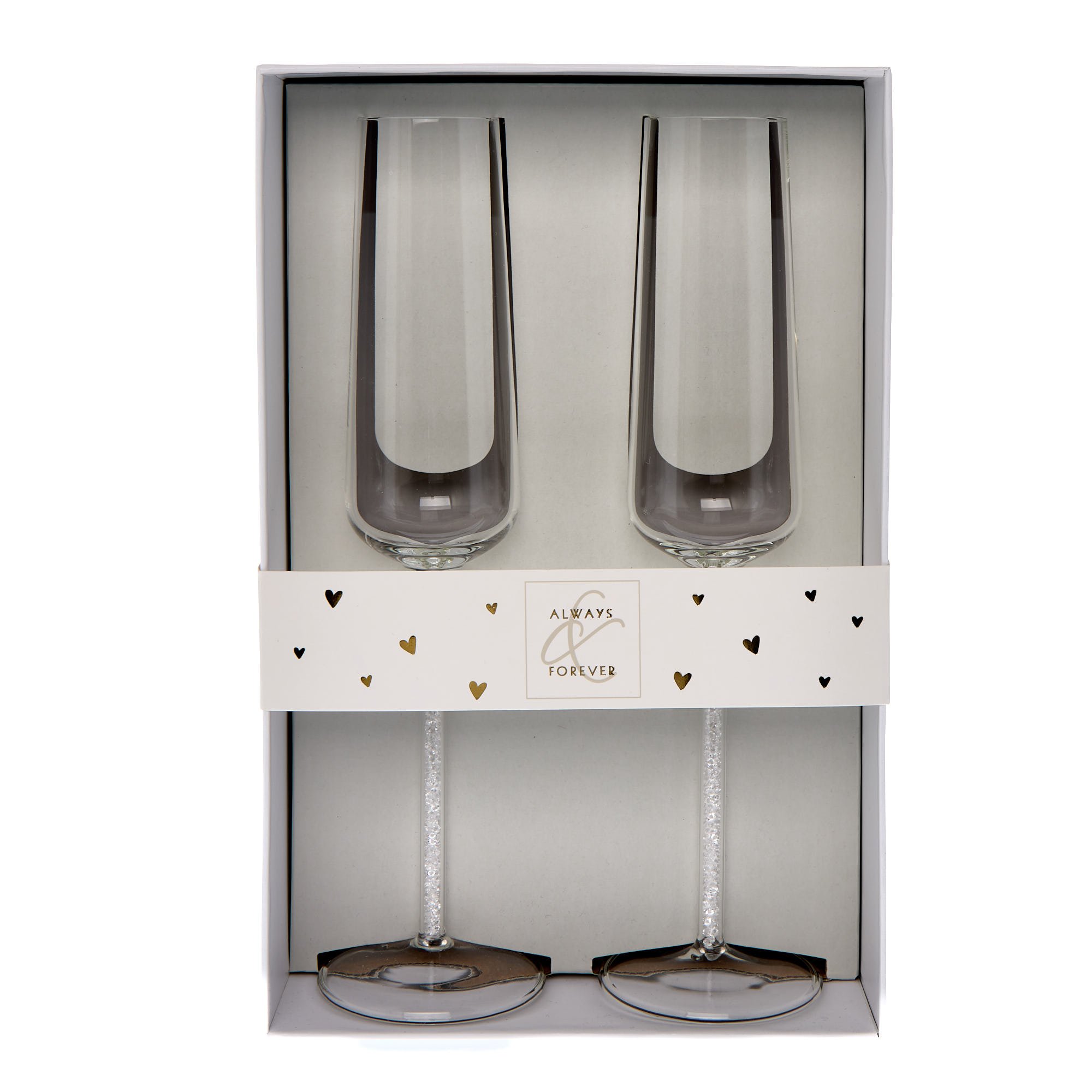 A Perfect Pair Twin Champagne Flutes