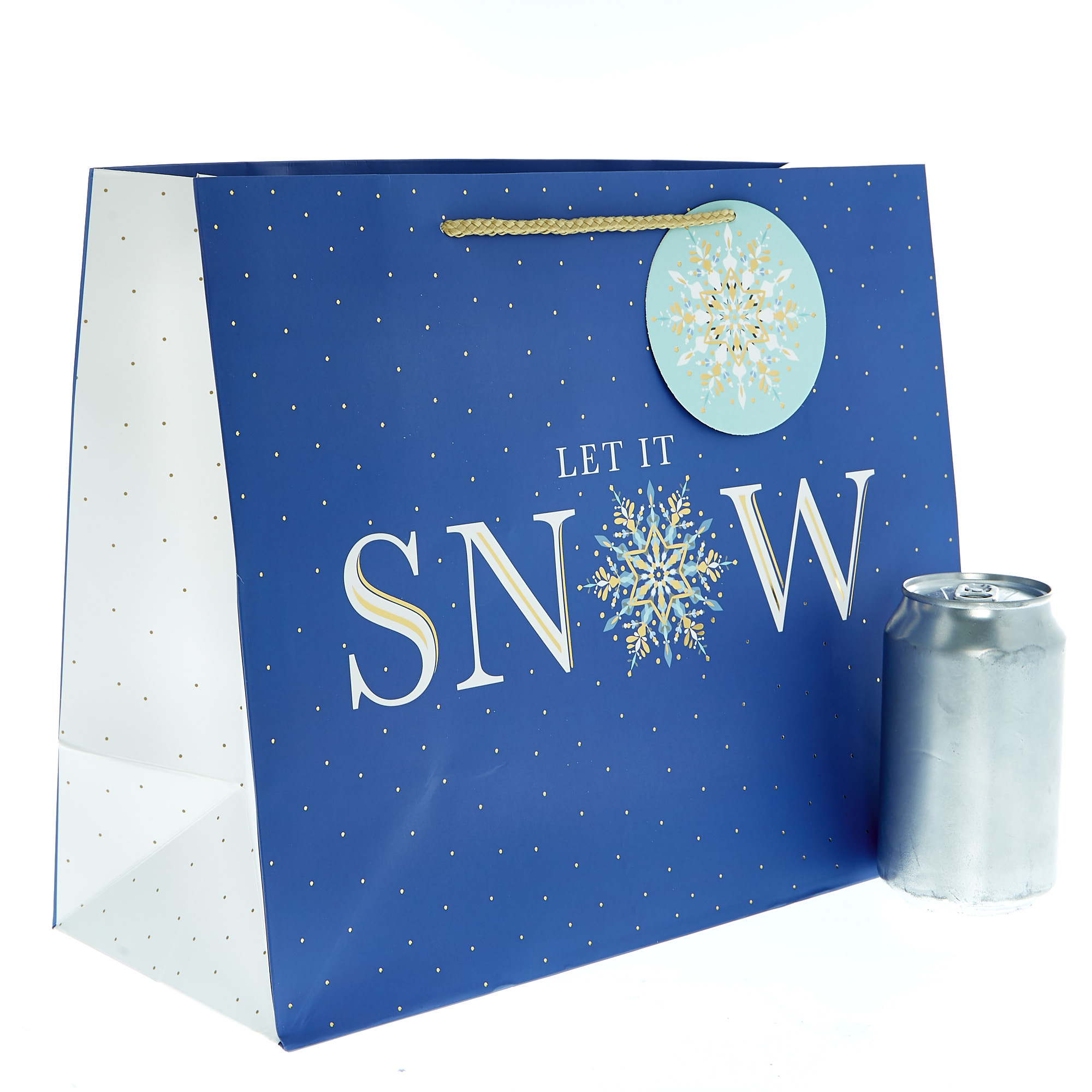 Large Landscape Let It Snow Christmas Gift Bag