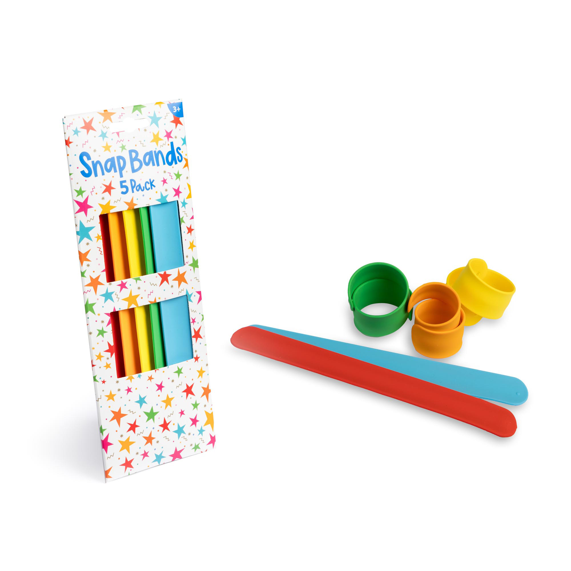 Silcone Snapbands - Pack of 5