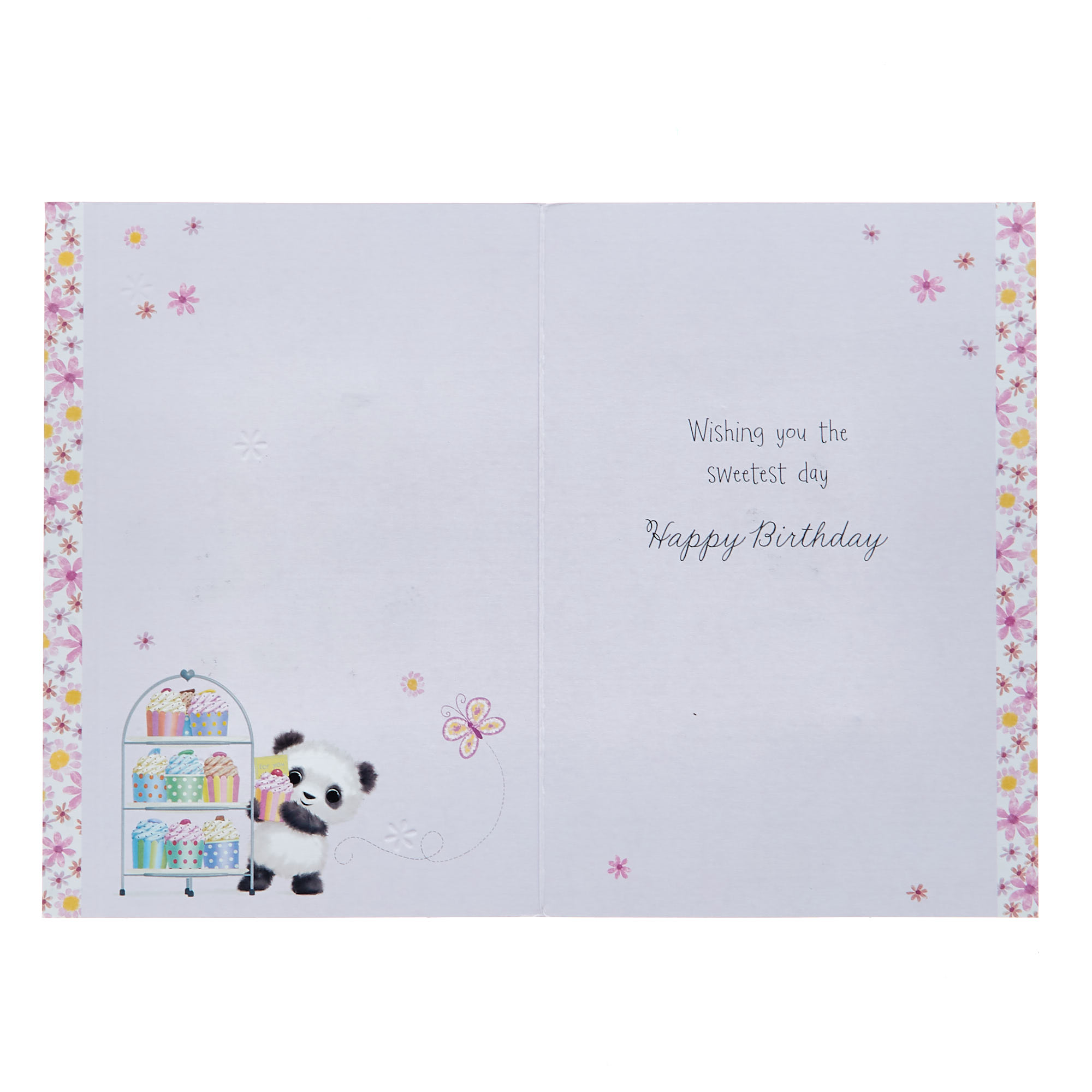 Birthday Card - Panda Lovely Treats