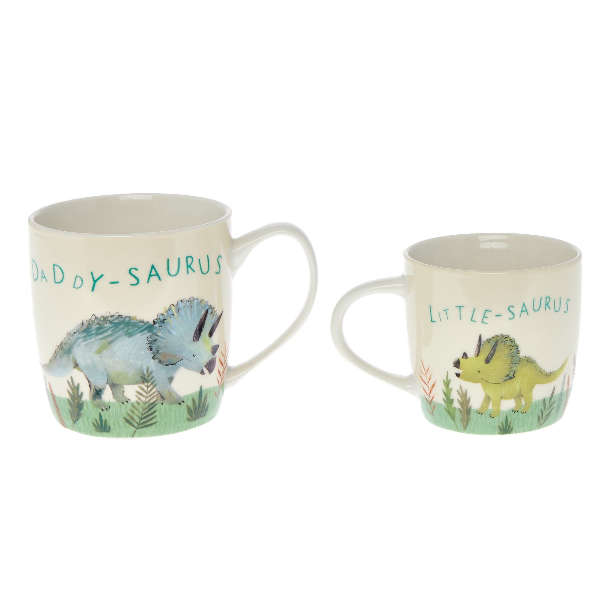 Daddy & Me Dinosaur Mugs - Set of 2