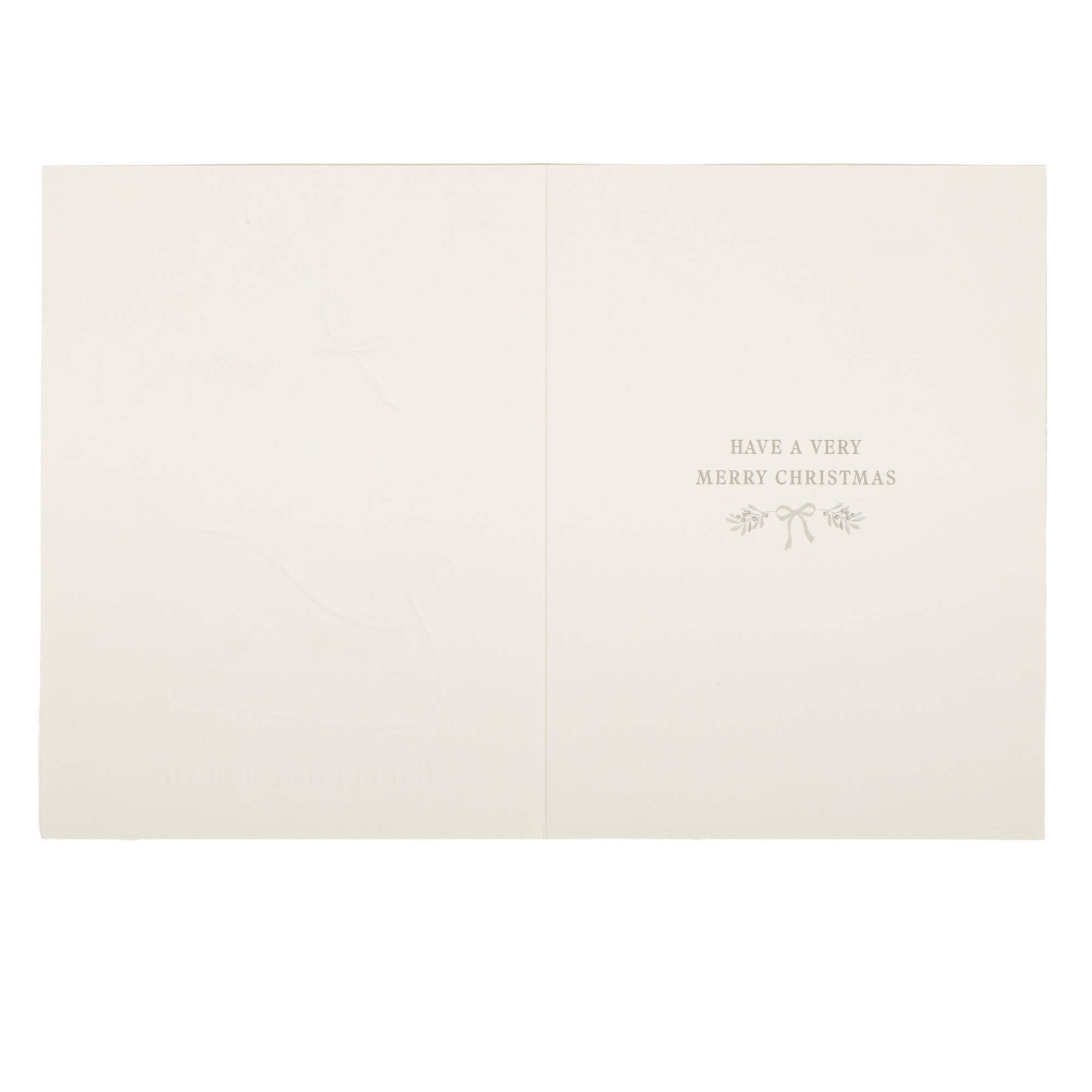 10 Deluxe Sleigh Charity Christmas Cards - 2 Designs
