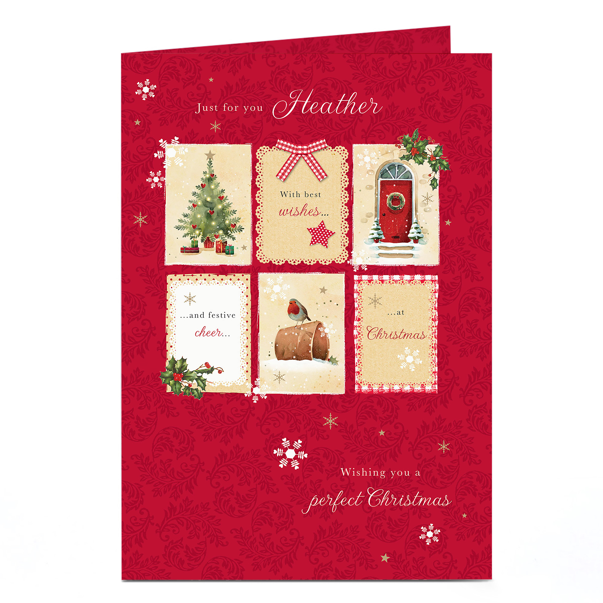 Personalised Christmas Card - Perfect Christmas