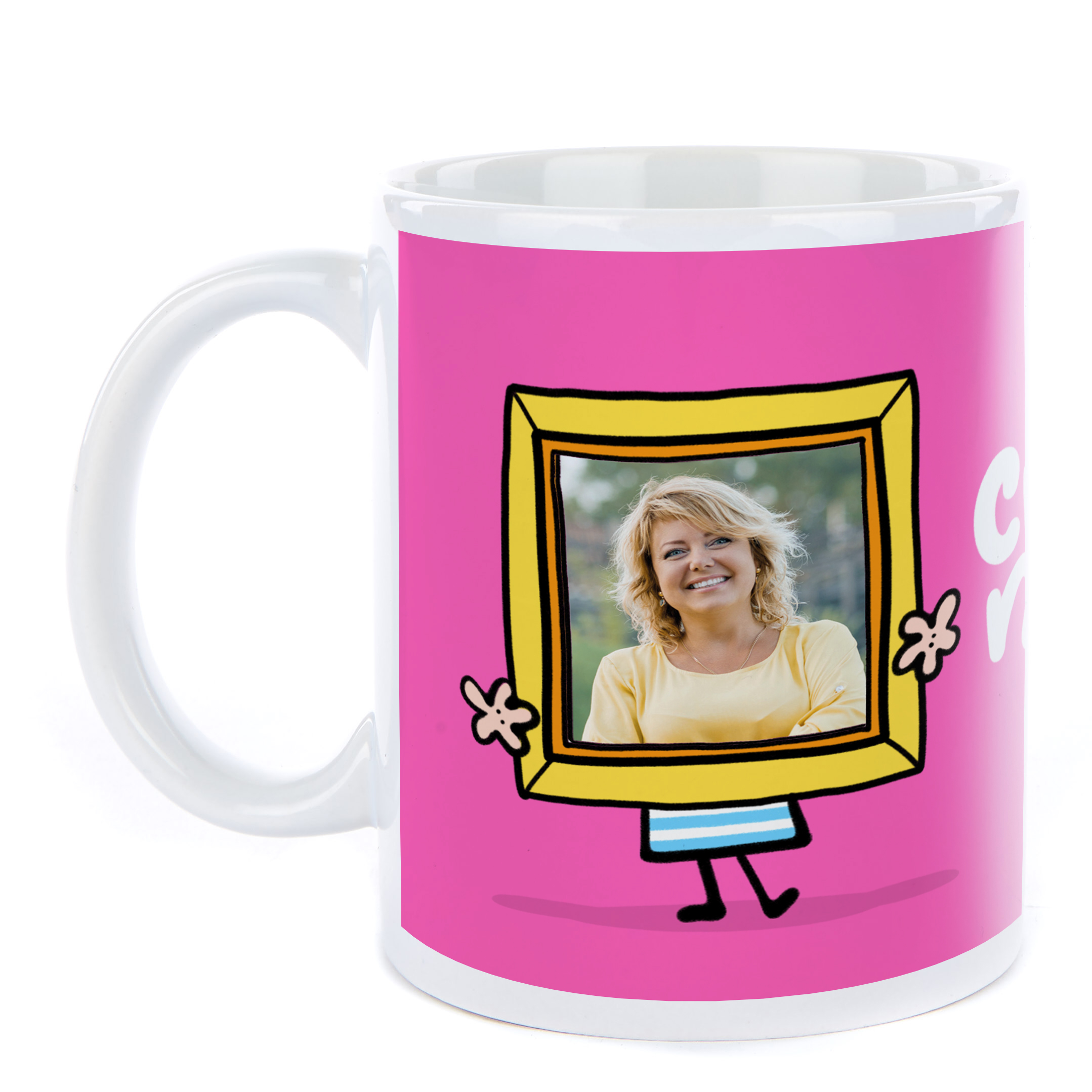 Photo Fruitloops Mug - Cheesy Mug, Pink