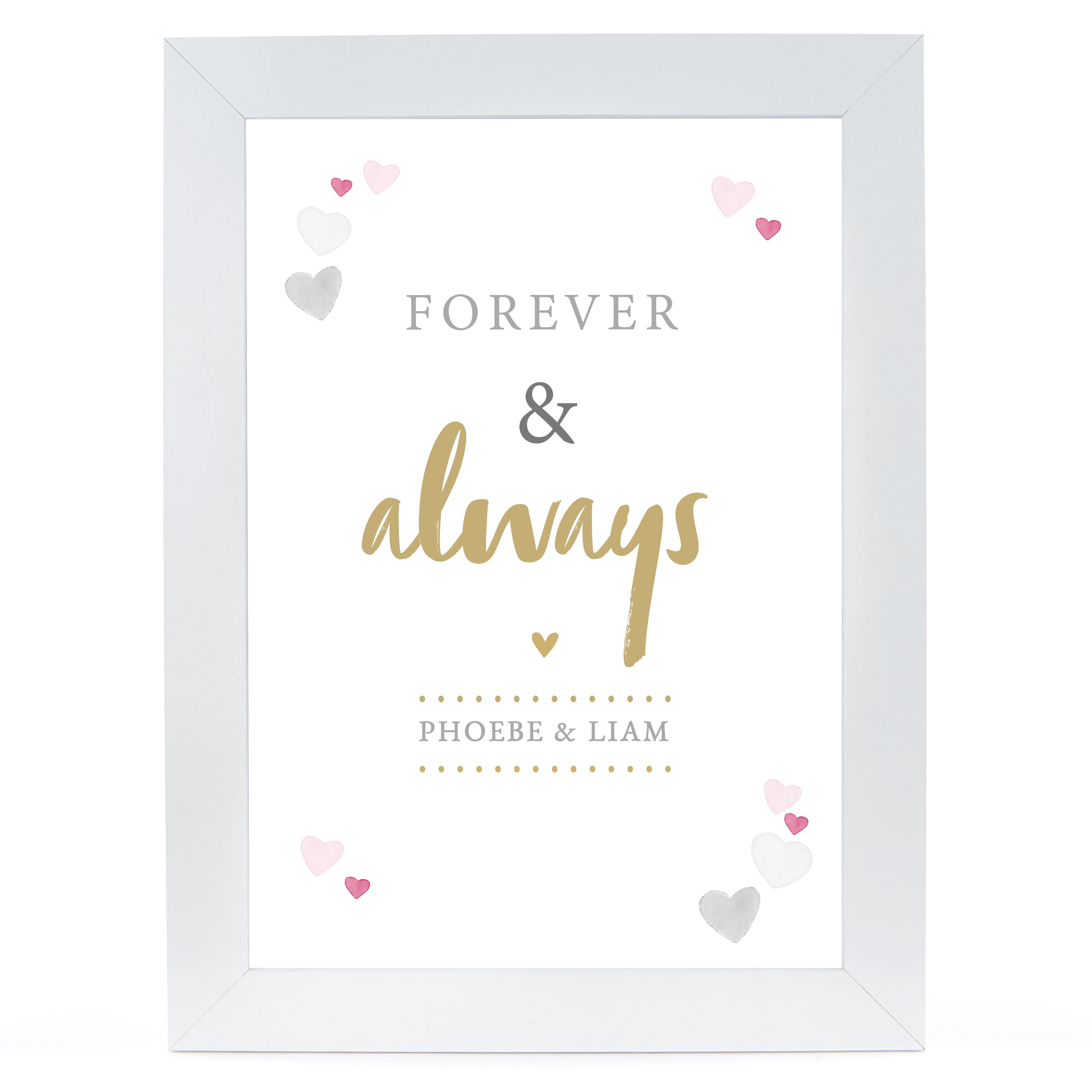 Personalised Print - Forever & Always