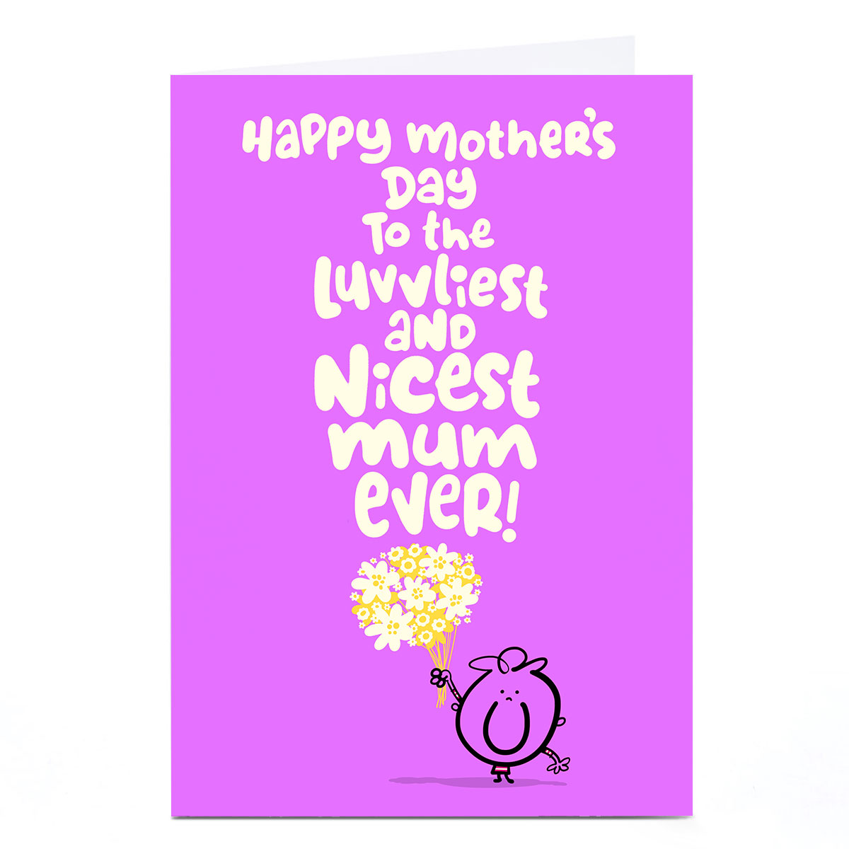 Personalised Fruitloops Mother's Day Card - Nicest Mum