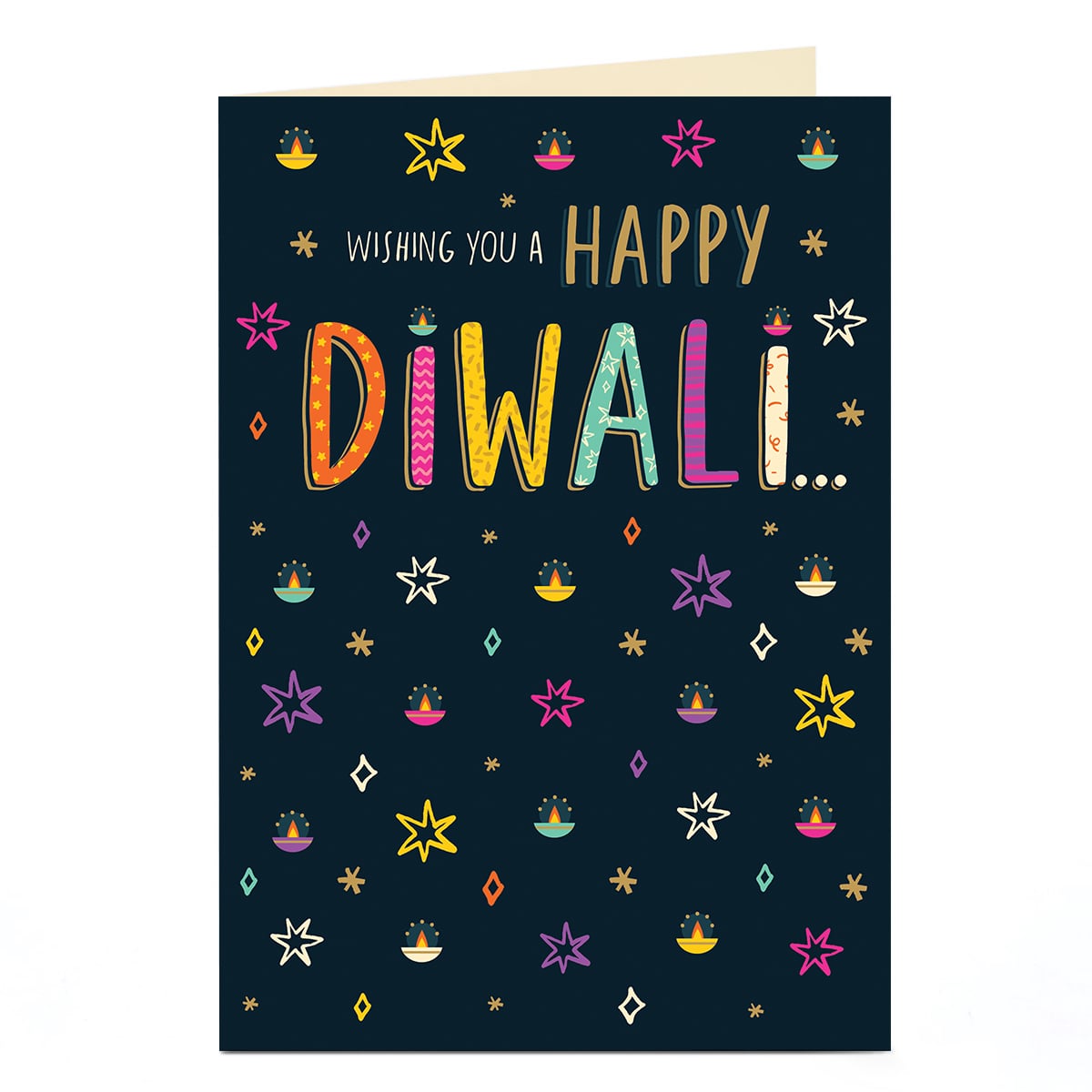 Diwali Card - Wishing You A Happy Diwali
