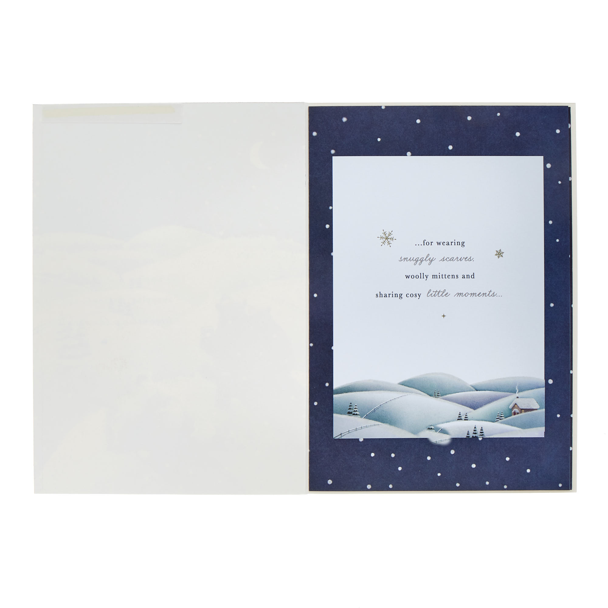 Both of You Bears & Tree Christmas Card