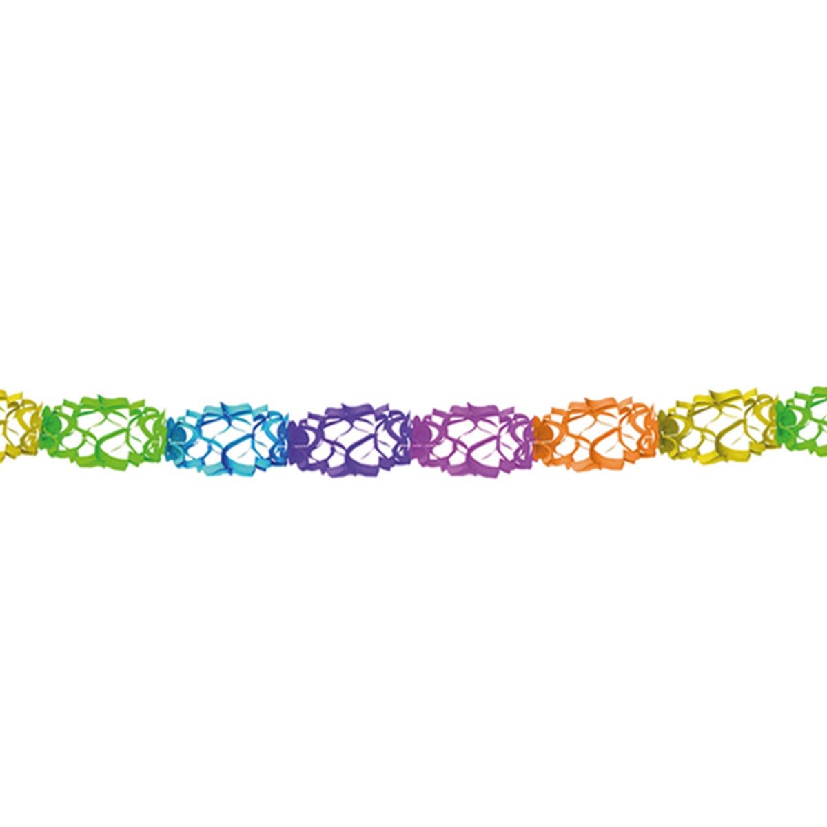 Colourful Paper Garland - 3 Metres 