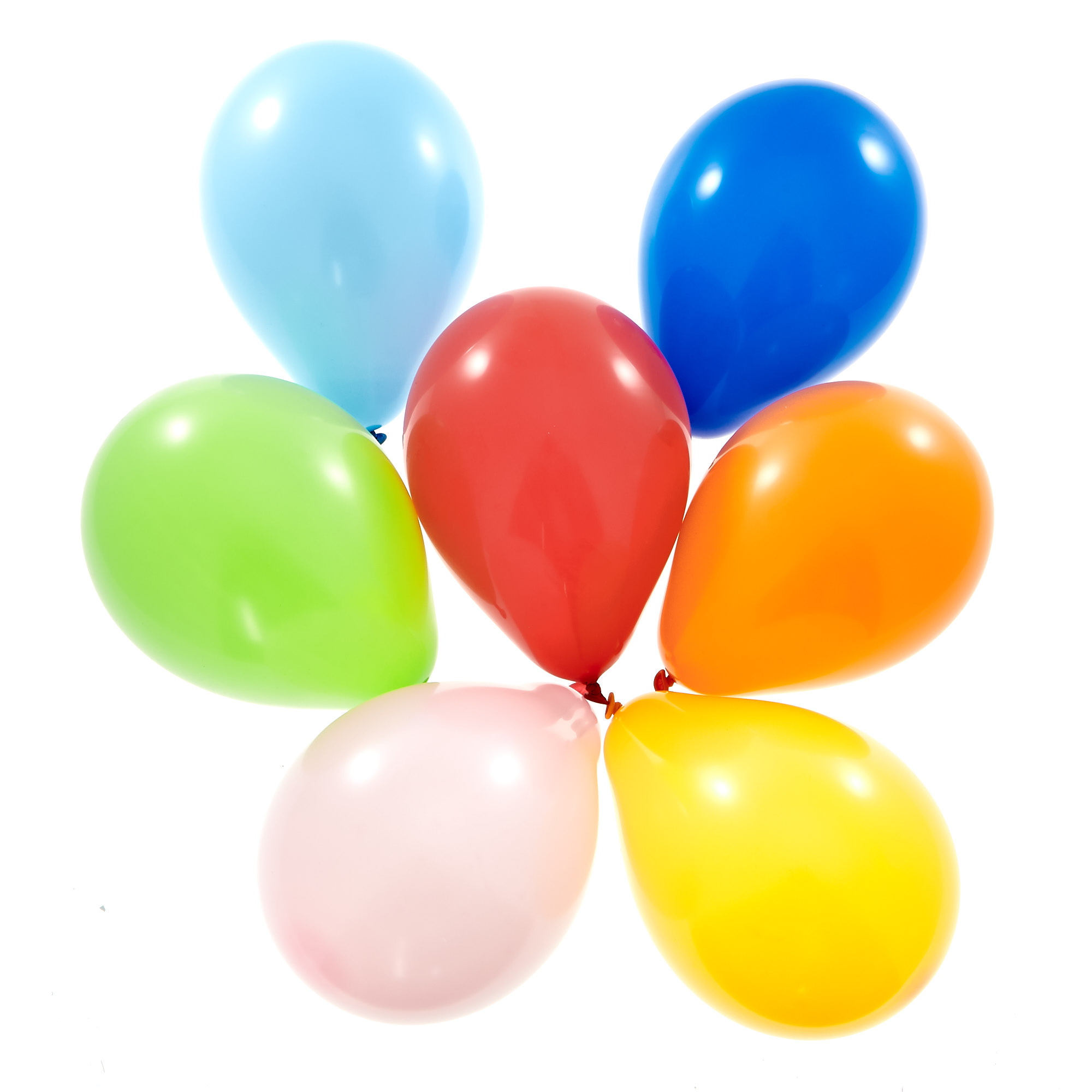 Assorted Multi-Coloured 5-Inch Latex Balloons - Pack of 40