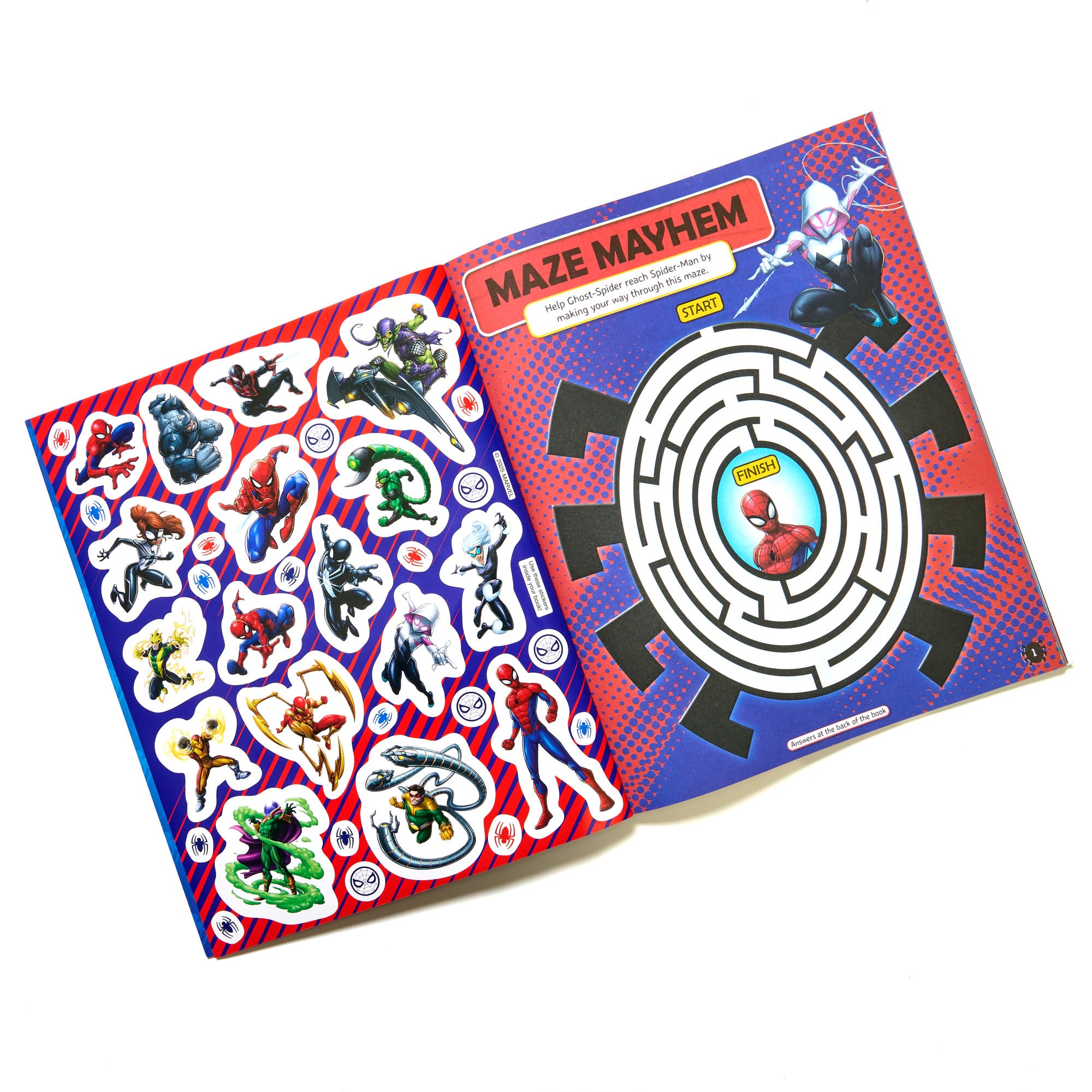 Spider-Man Sticker & Activity Book