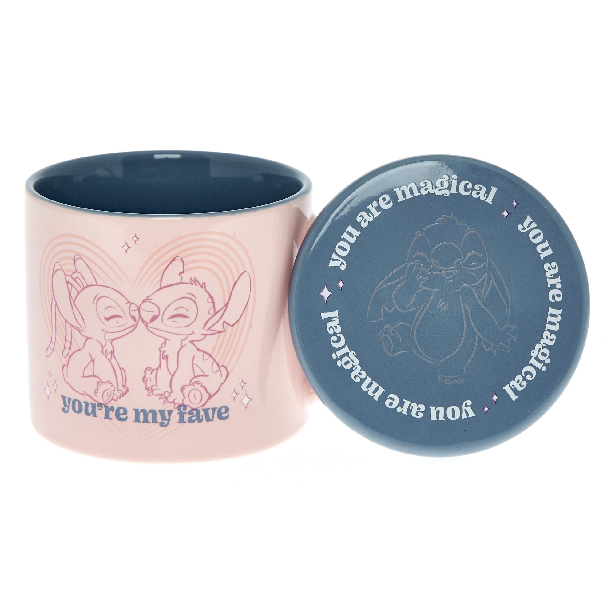 Disney Stitch Mug & Coaster Set