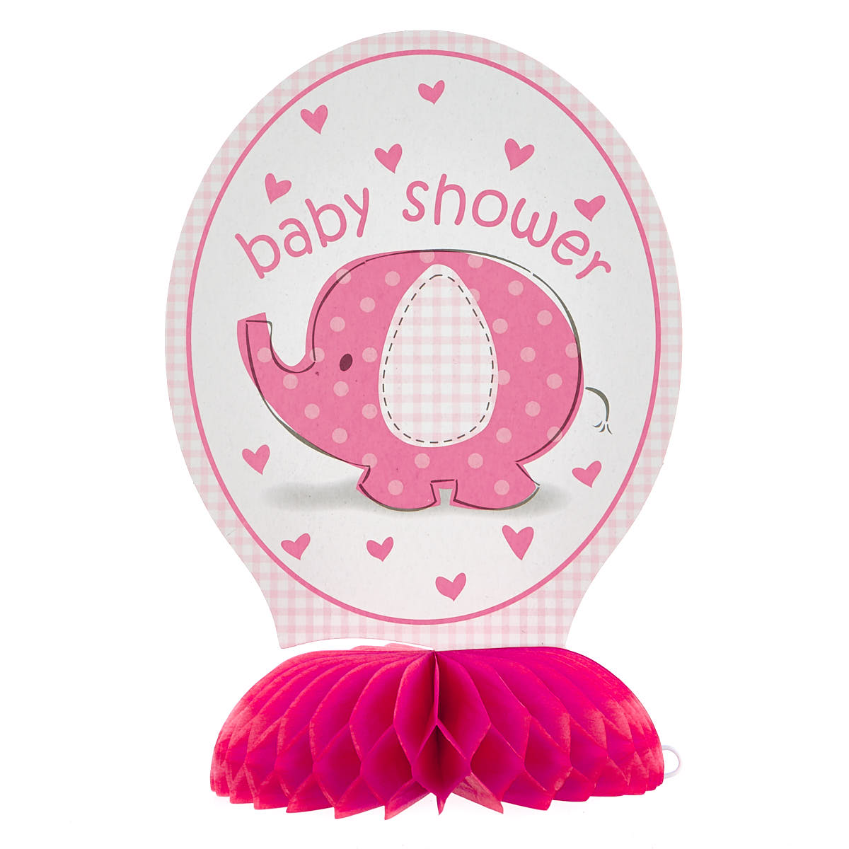 Pink Baby Shower Party Tableware & Decoration Bundle - 16 Guests