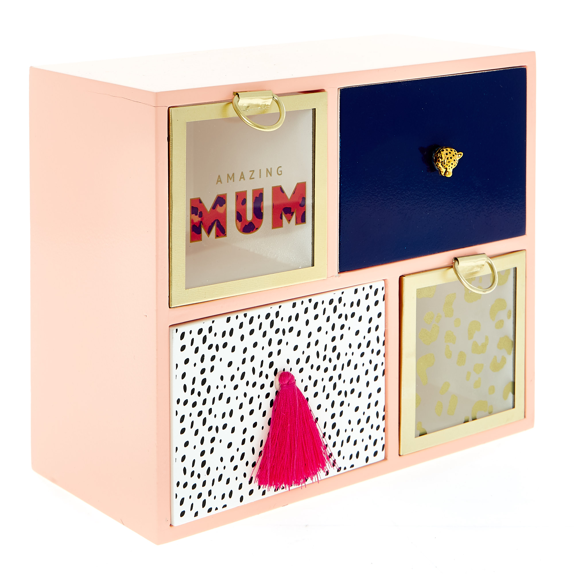 Amazing Mum Animal print Trinket Box