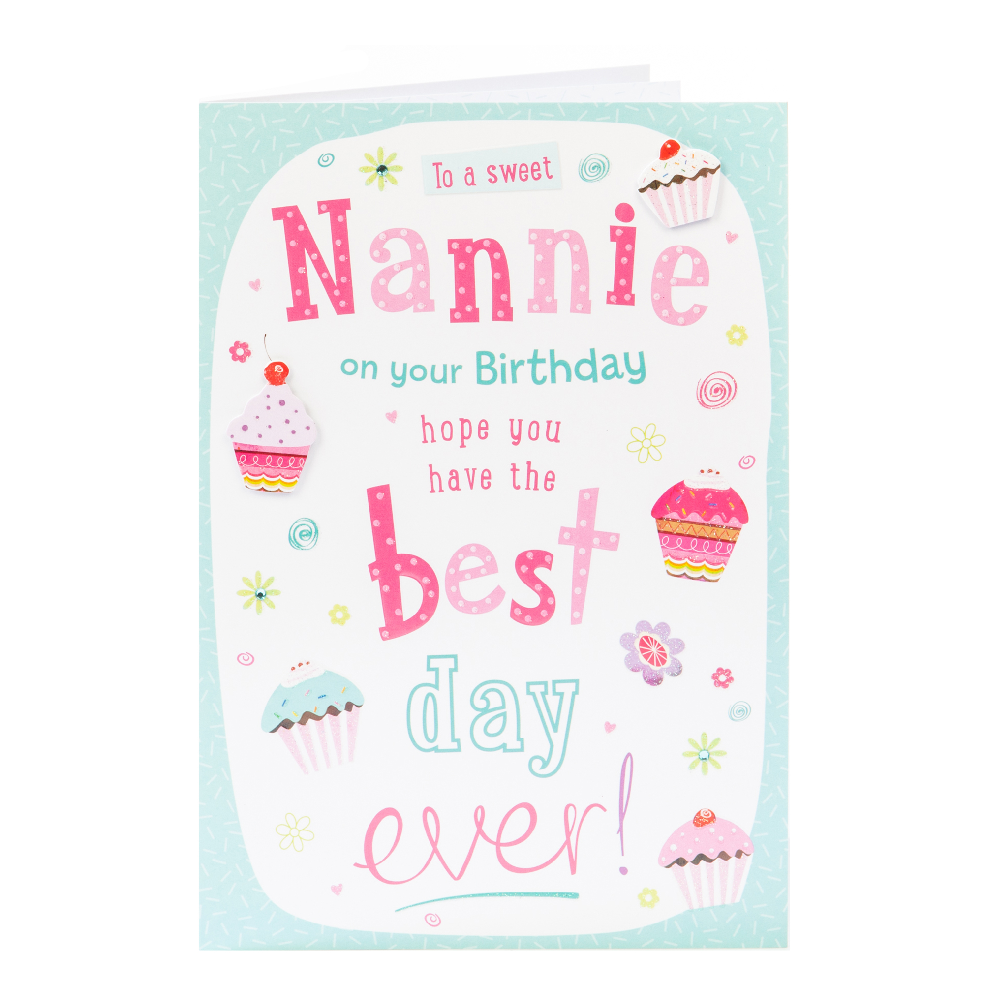 Birthday Card - Sweet Nannie