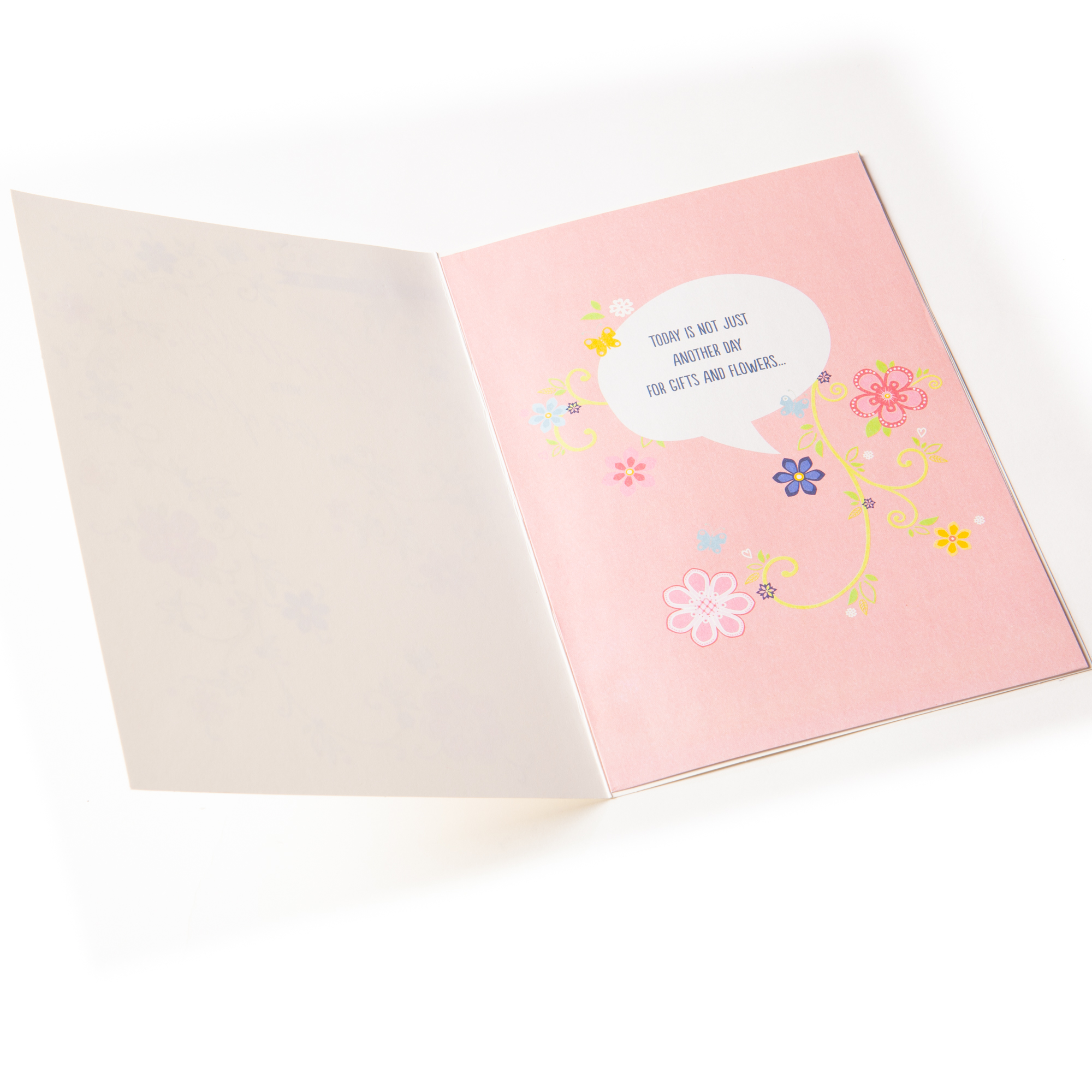 Birthday Card - Floral With Lots Of Love