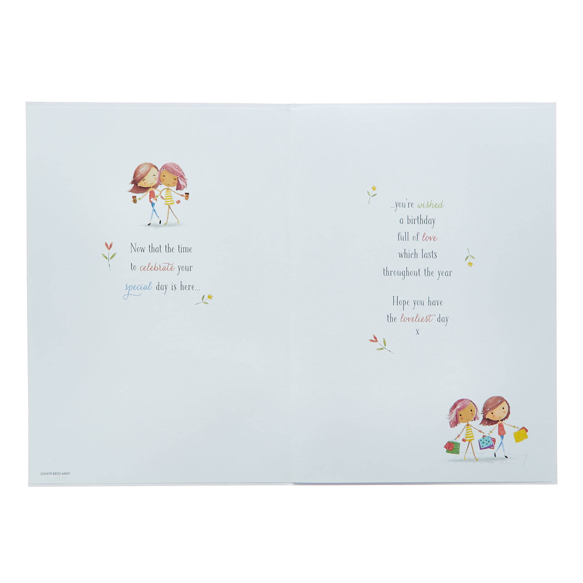 Birthday Card - Lovely Friend, One Of A Kind