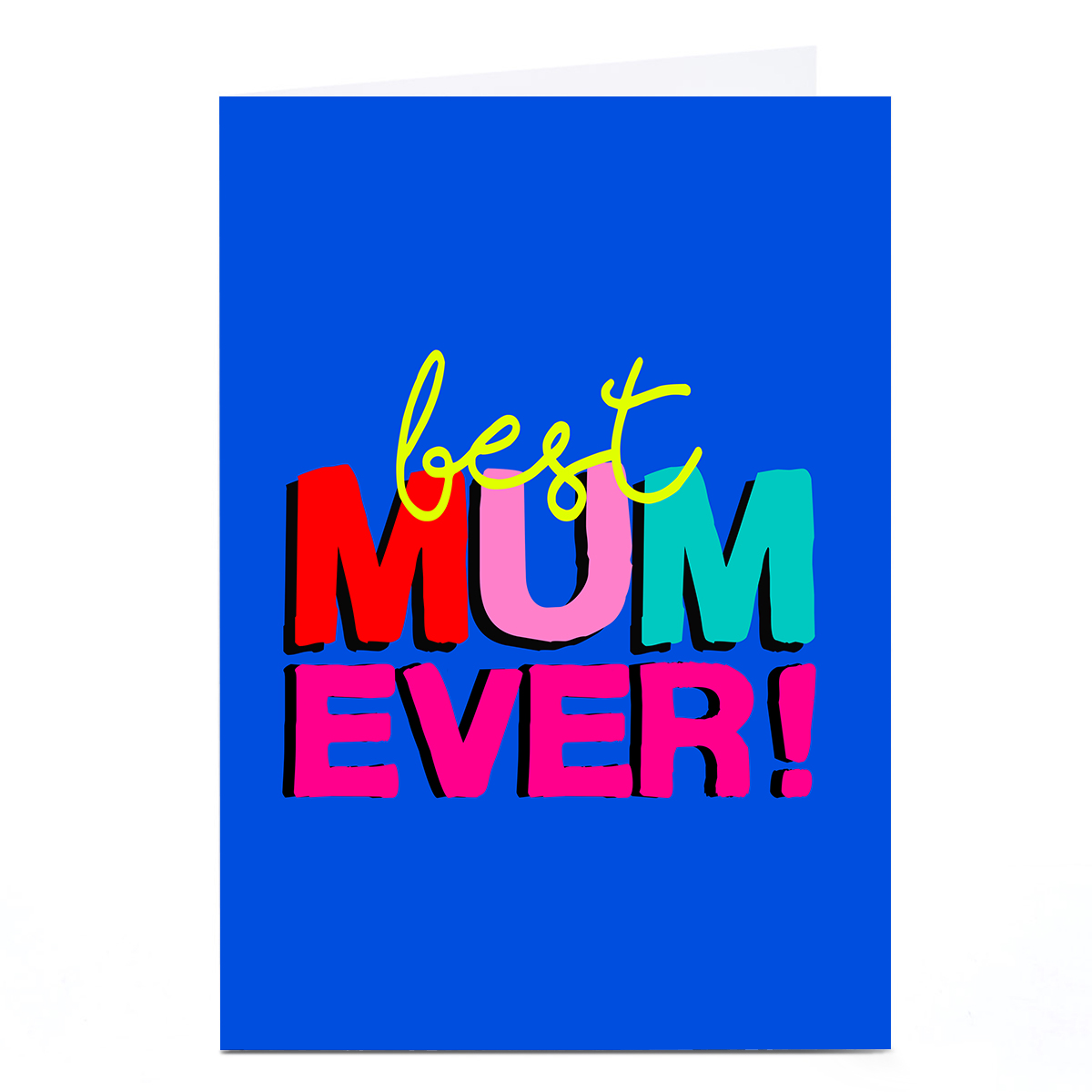 Personalised Rachel Griffin Mother's Day Card - Best Mum Ever