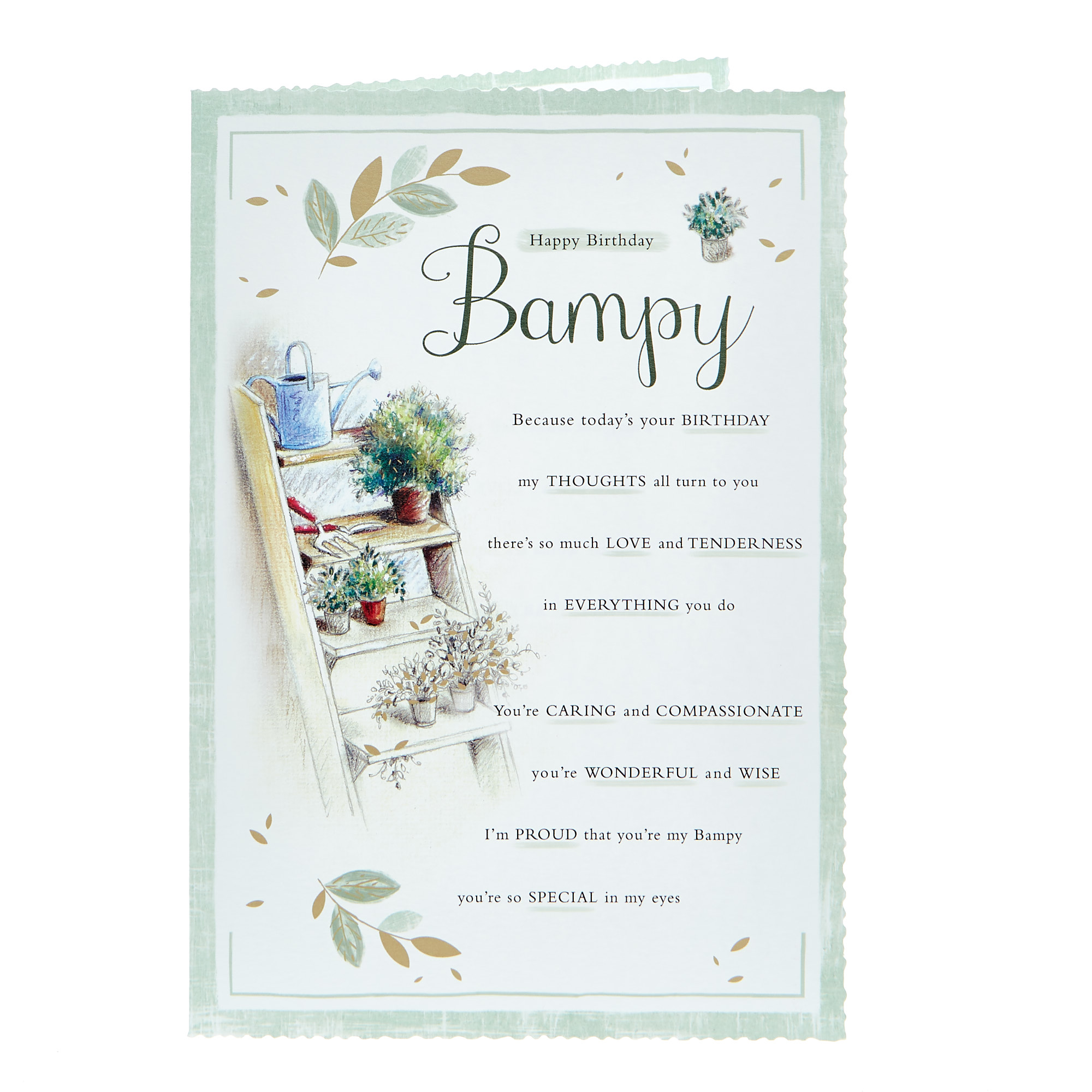 Birthday Card - Proud That You're My Bampy