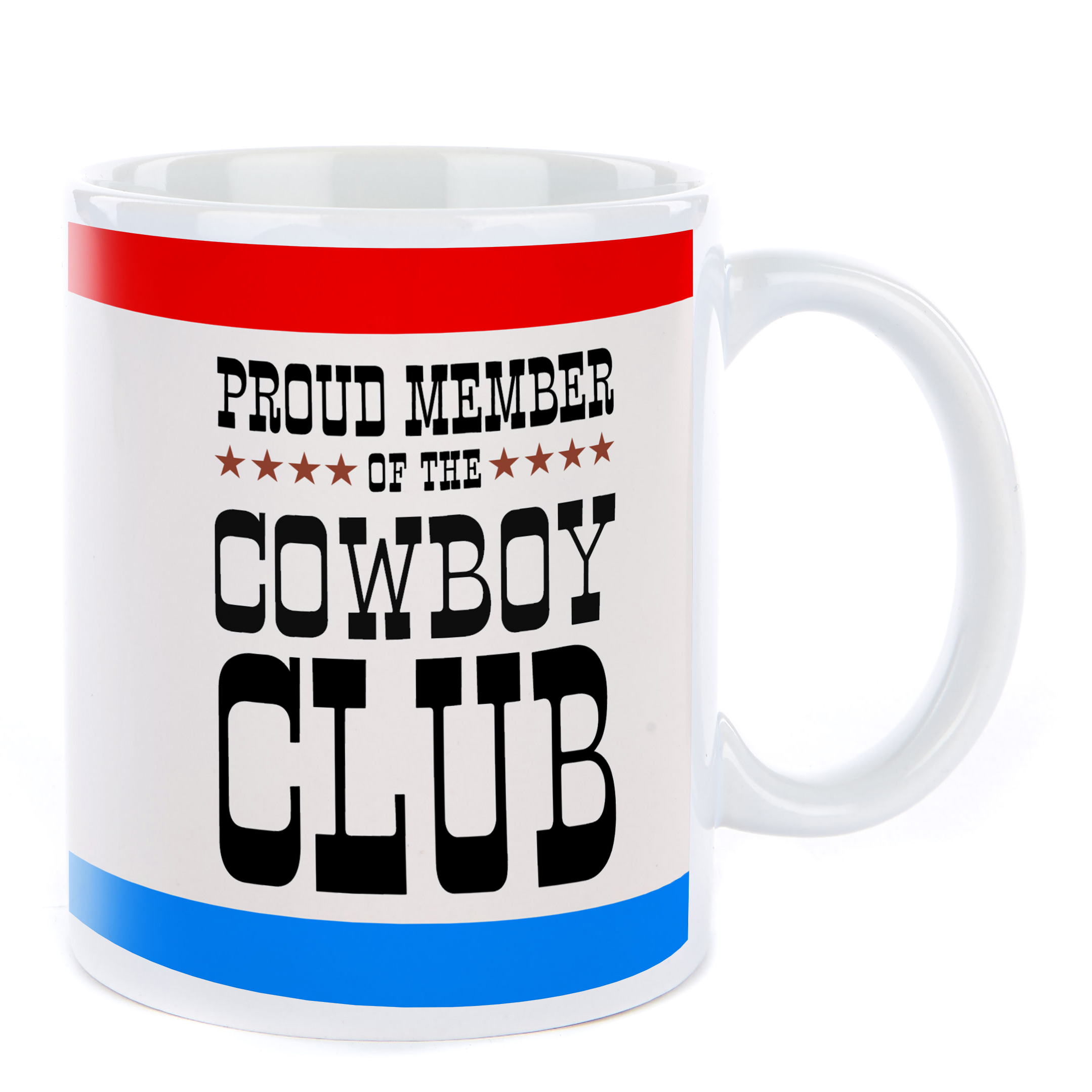 Personalised Mug - Proud Member of the Cowboy Club