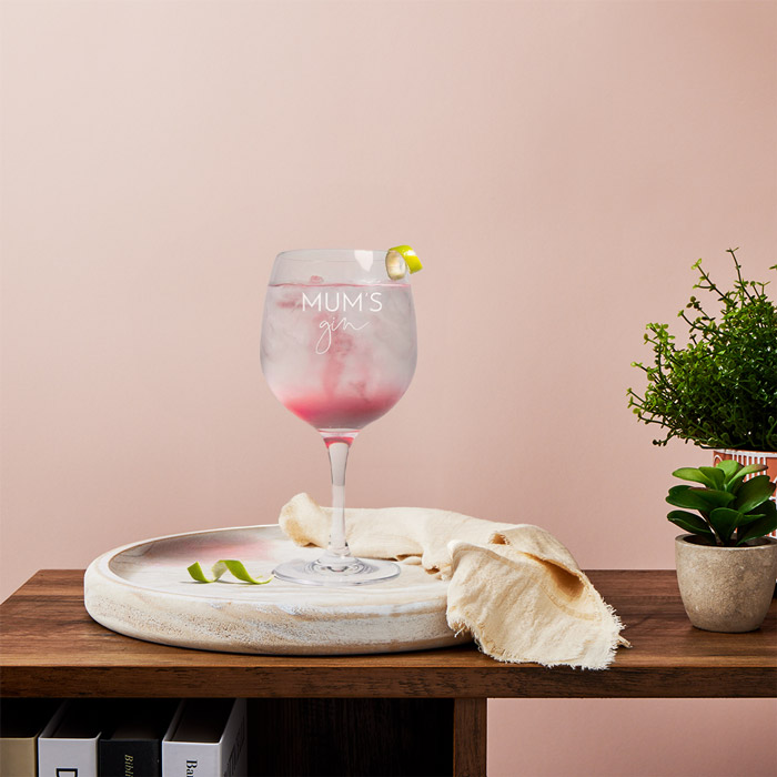 Personalised Premium Gin Glass - Mum's Gin - Mother's Day