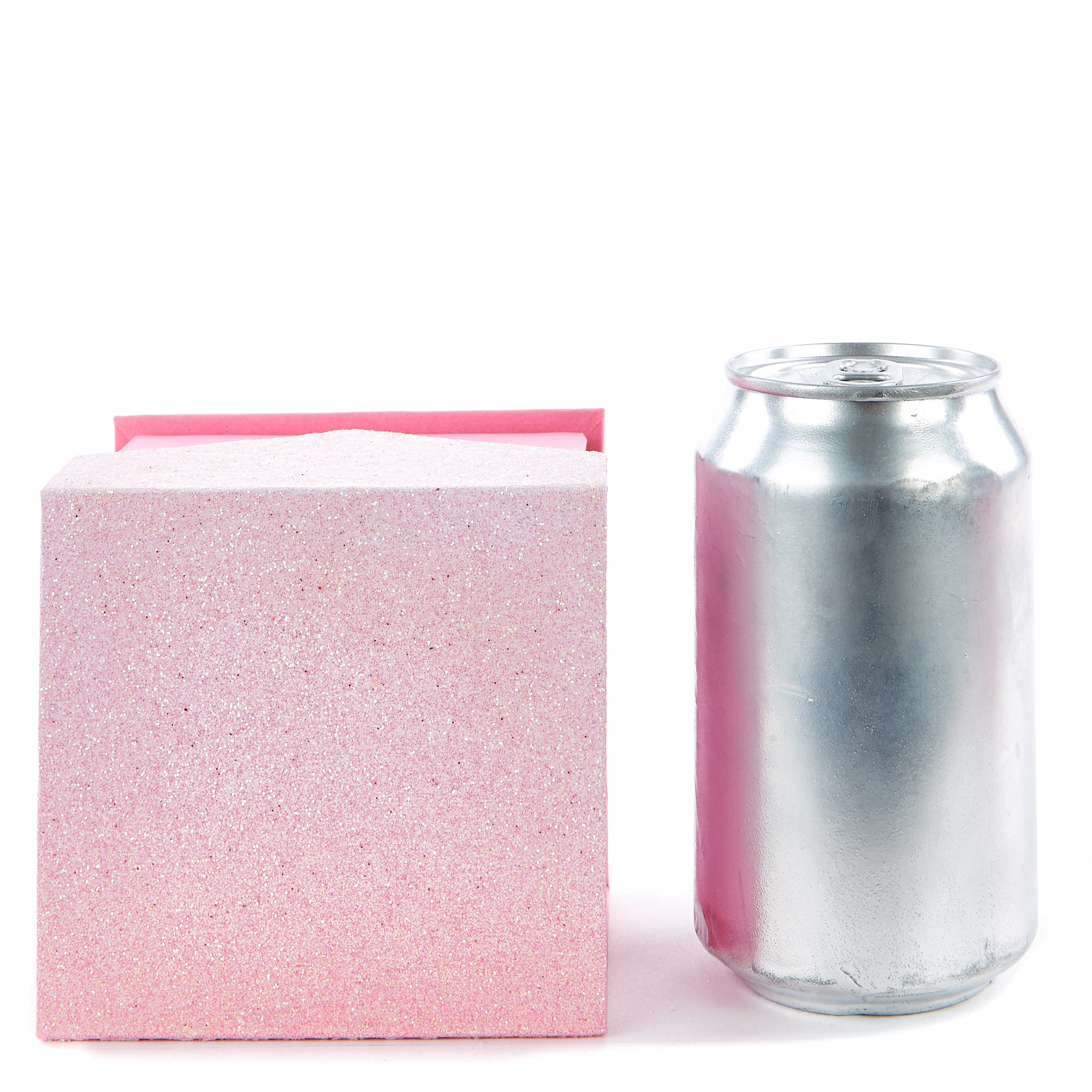 Pink Glitter Jewellery Boxes - Set Of 2