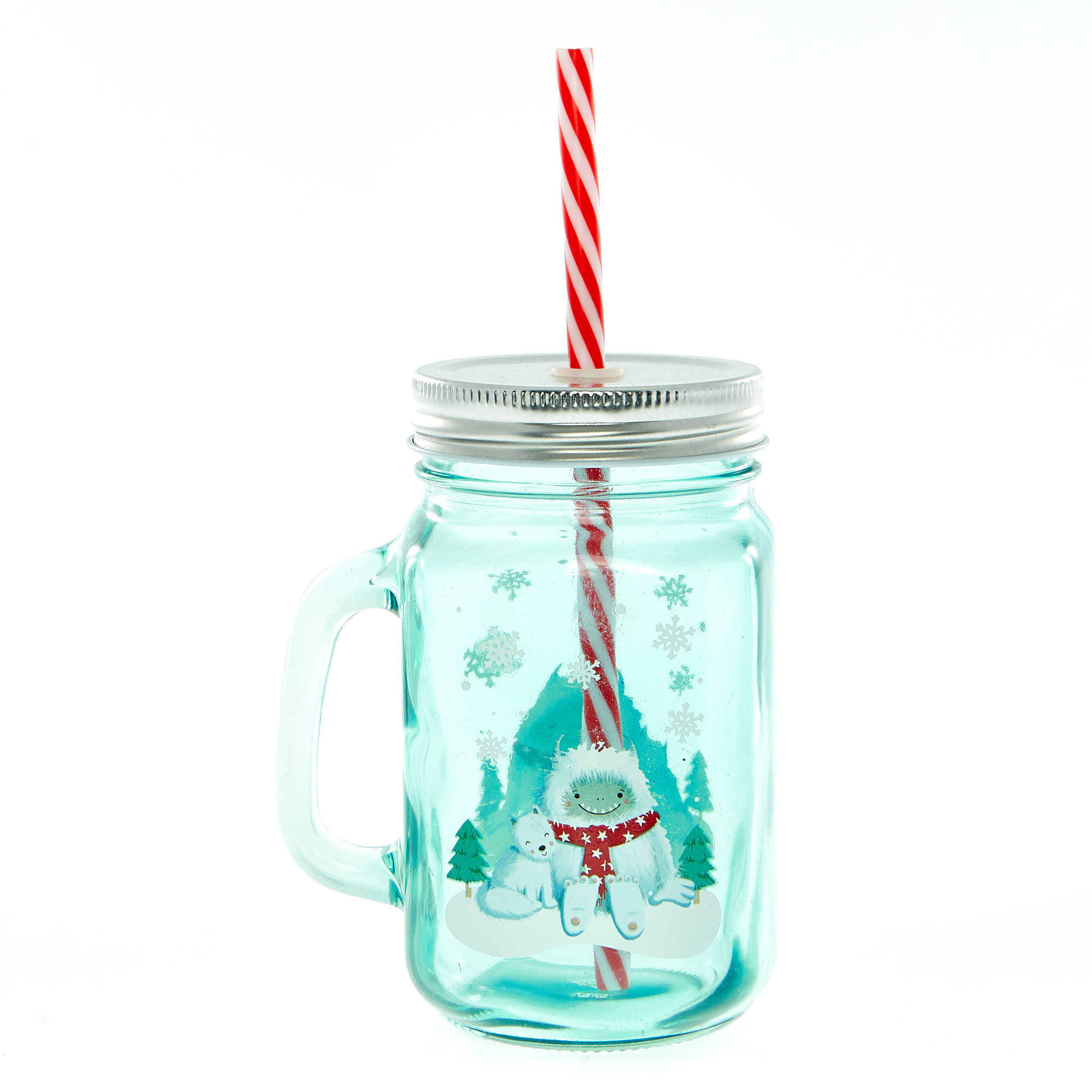 Snowball the Yeti Drink Jar