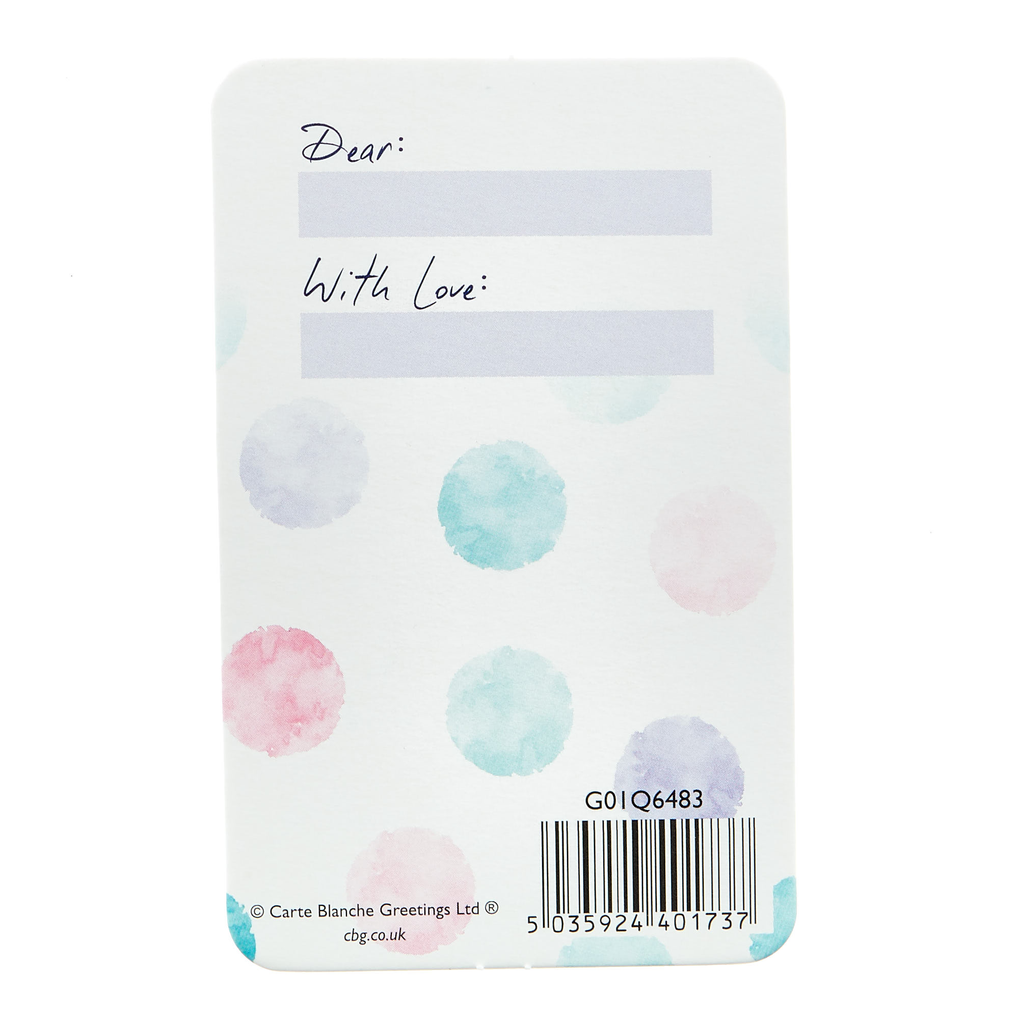 Me To You Friend Forever Tatty Teddy Wallet Card