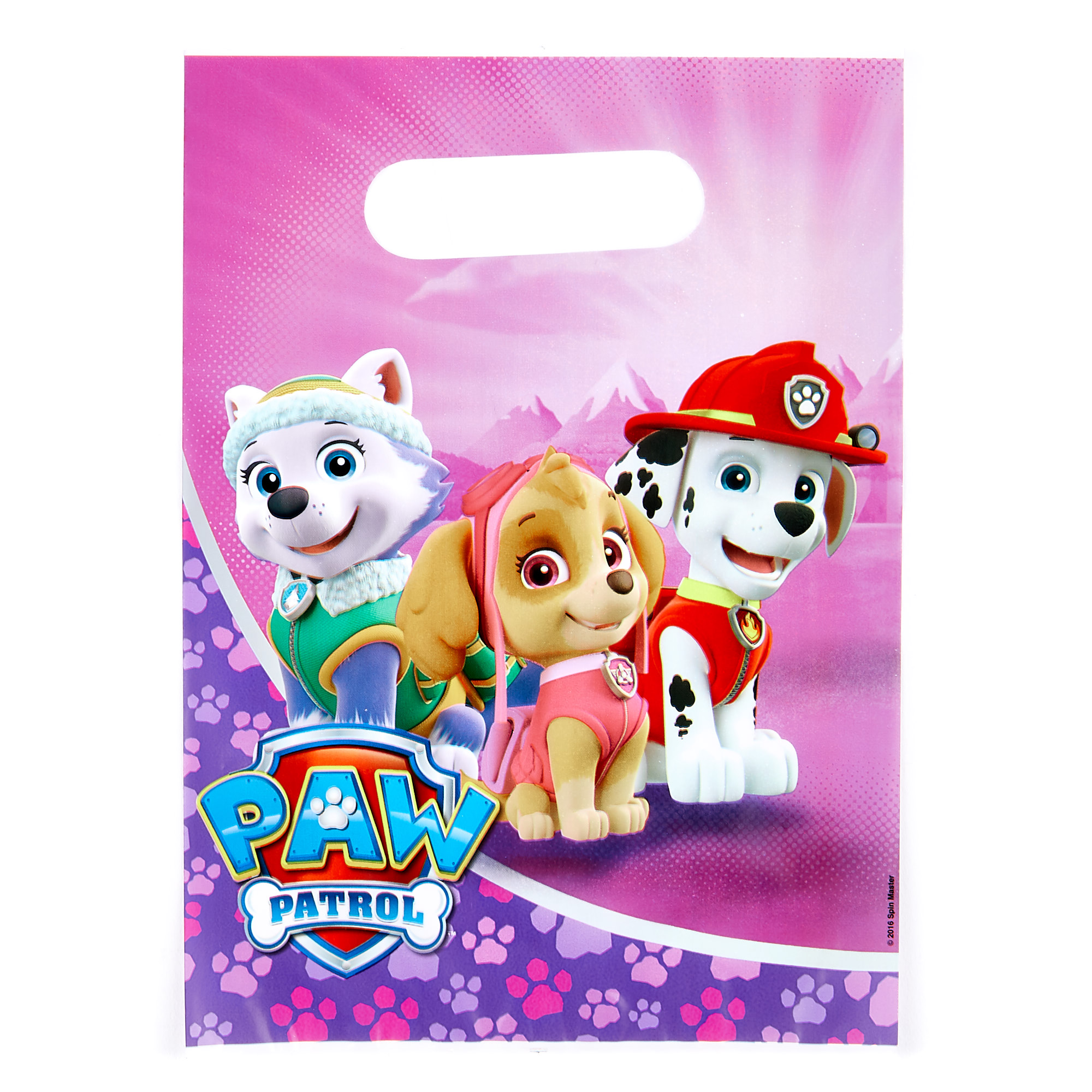 Pink Paw Patrol Party Tableware & Decorations Bundle - 16 Guests