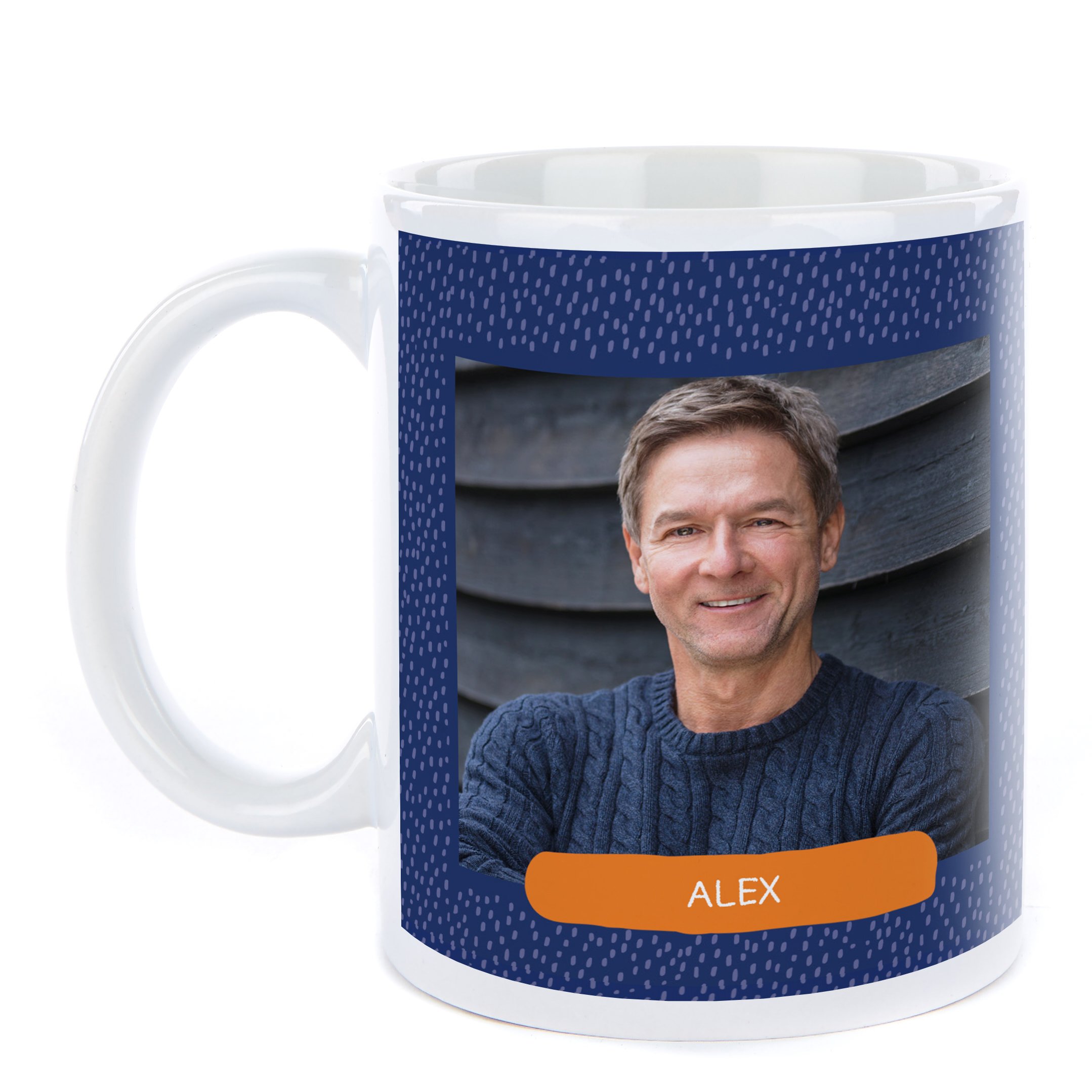 Photo Father's Day Mug - Smart With Cash