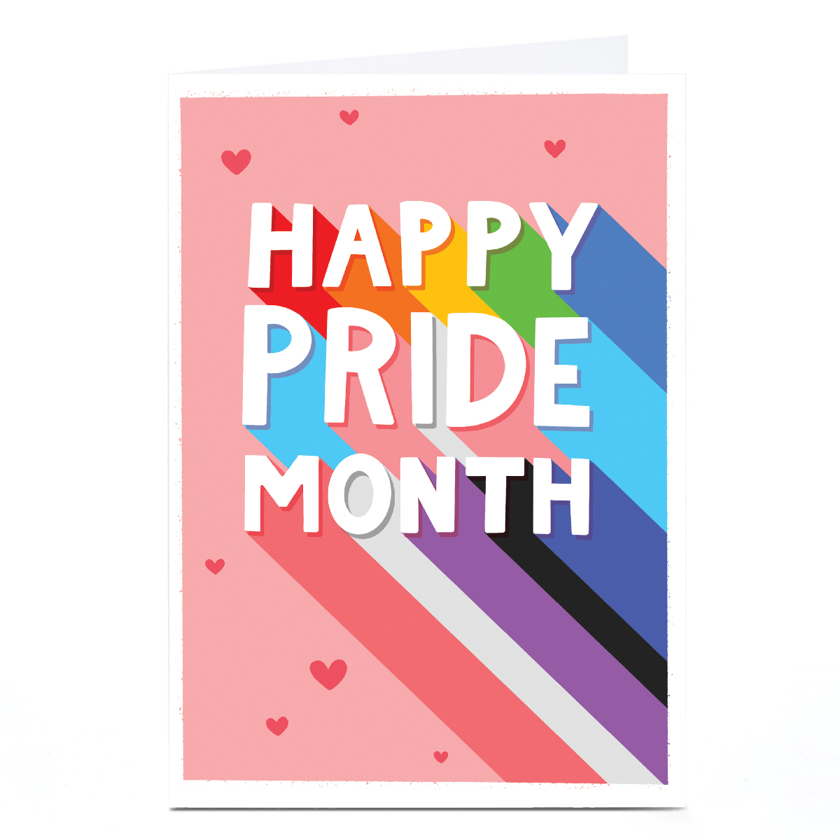 Personalised Blue Kiwi Pride Card - Happy Pride Month