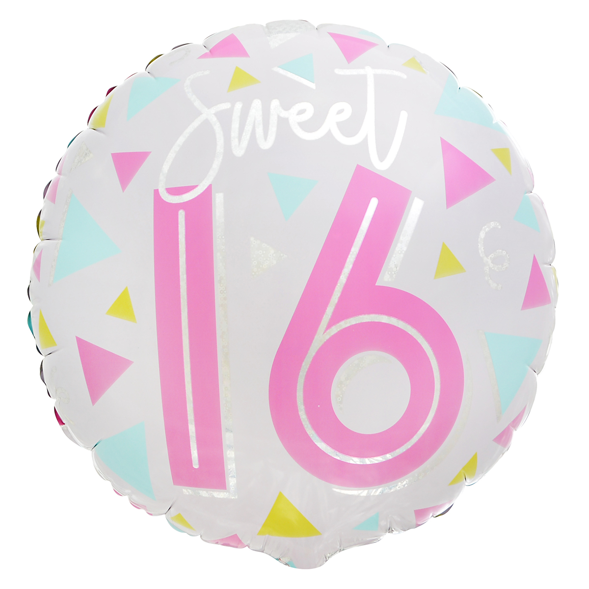 Sweet Sixteen 16th Birthday 18-Inch Foil Helium Balloon