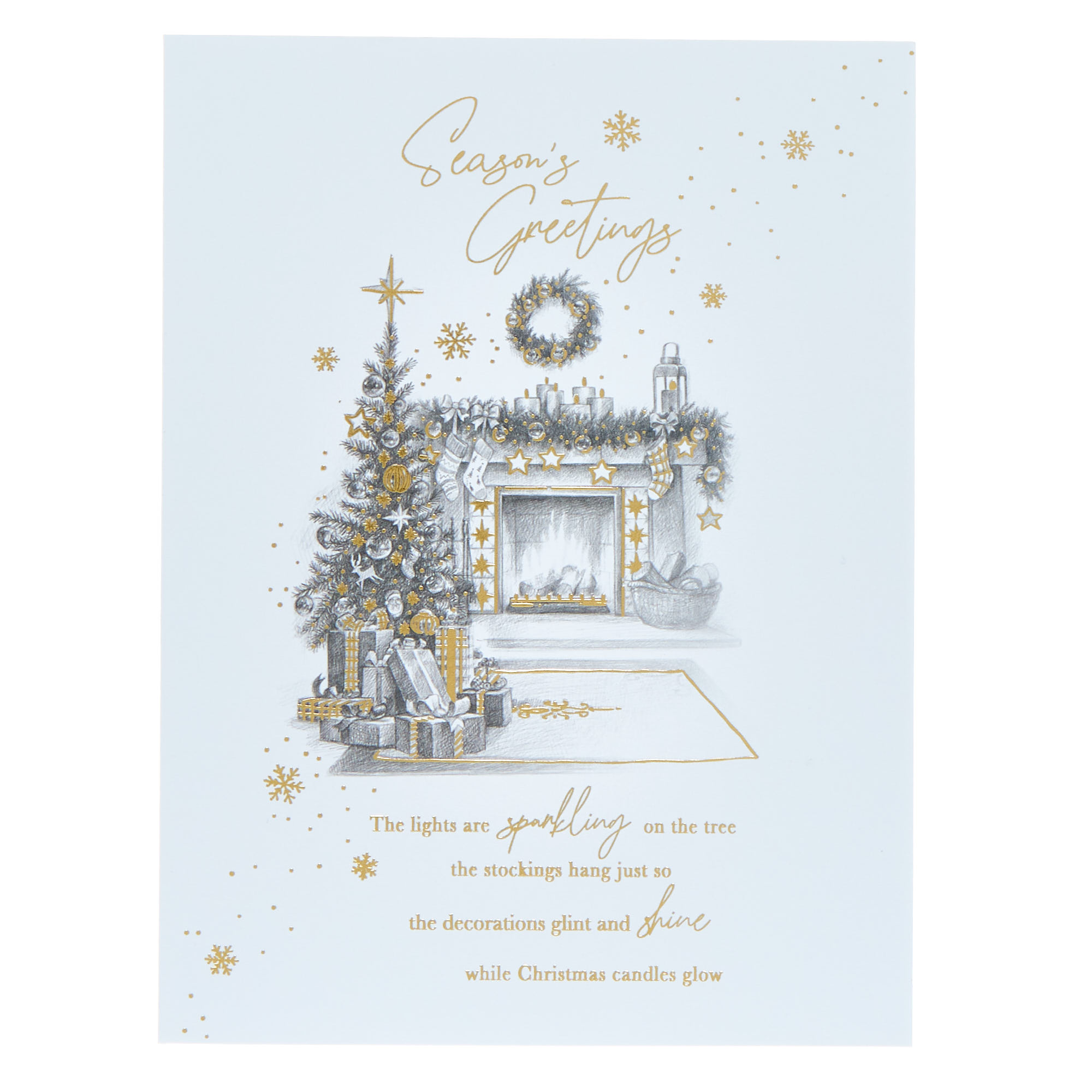 10 Deluxe Boxed Charity Christmas Cards - Classic Sketch (2 Designs)
