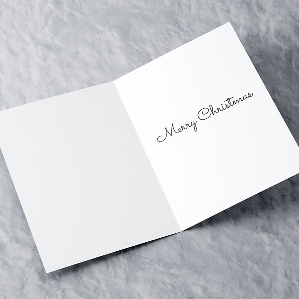 Personalised Christmas Card - Penguin Couple Girlfriend