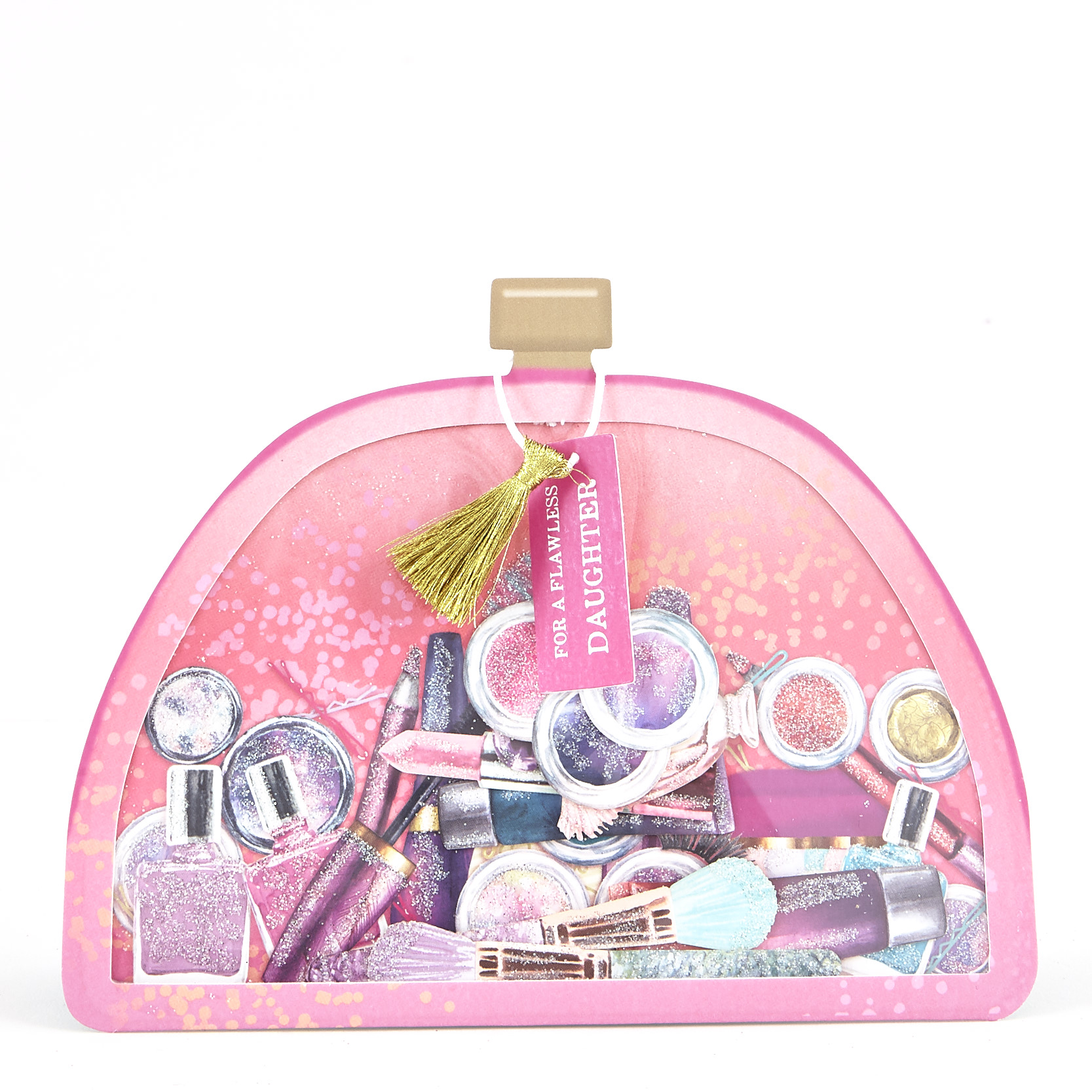 Boutique Collection Birthday Card - Daughter Makeup Bag