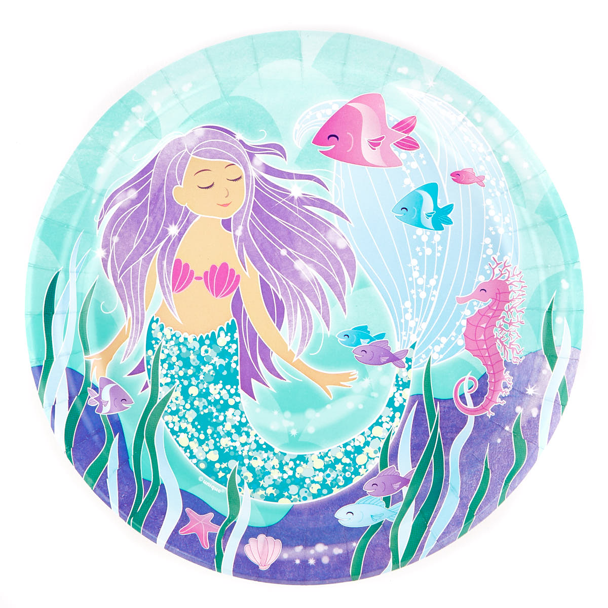 Mermaid Party Tableware & Decoration Bundle - 16 Guests