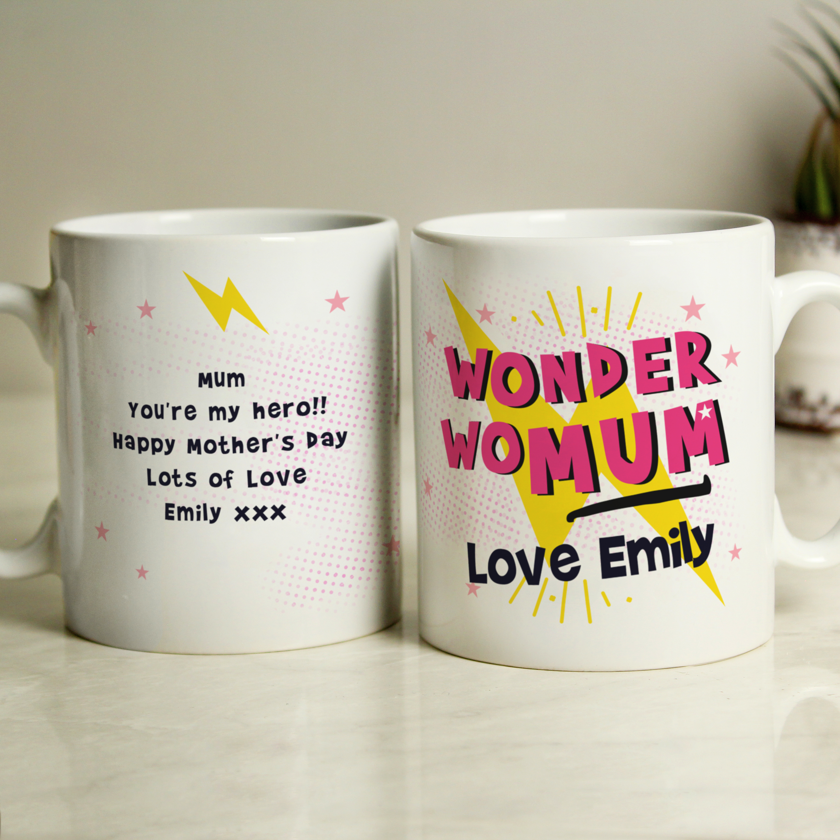 Personalised Wonder WoMum Mug