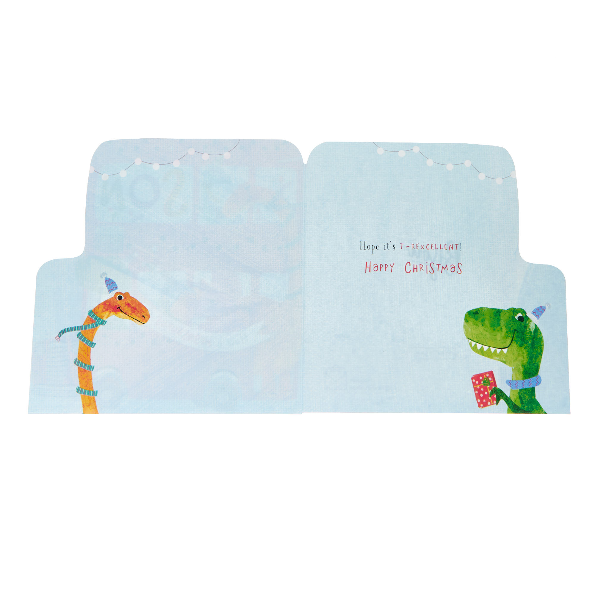 Son Megasaurus Christmas Card