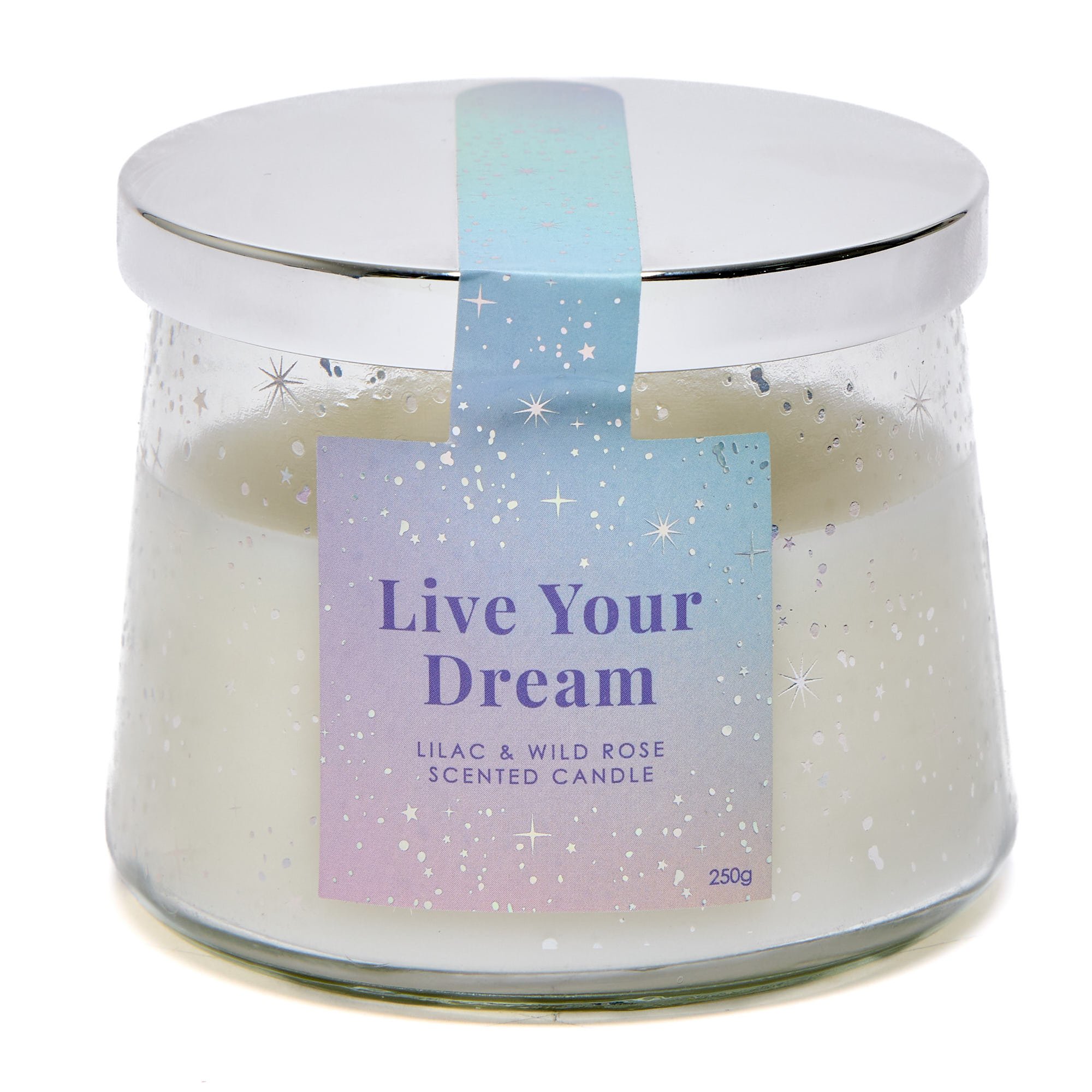 Live Your Dream Lilac & Wild Rose Scented Candle